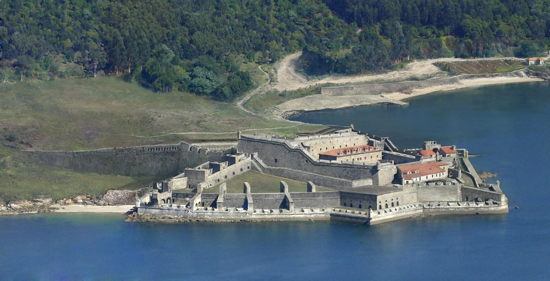 San Felipe Castle, 1763 - Matte Painting