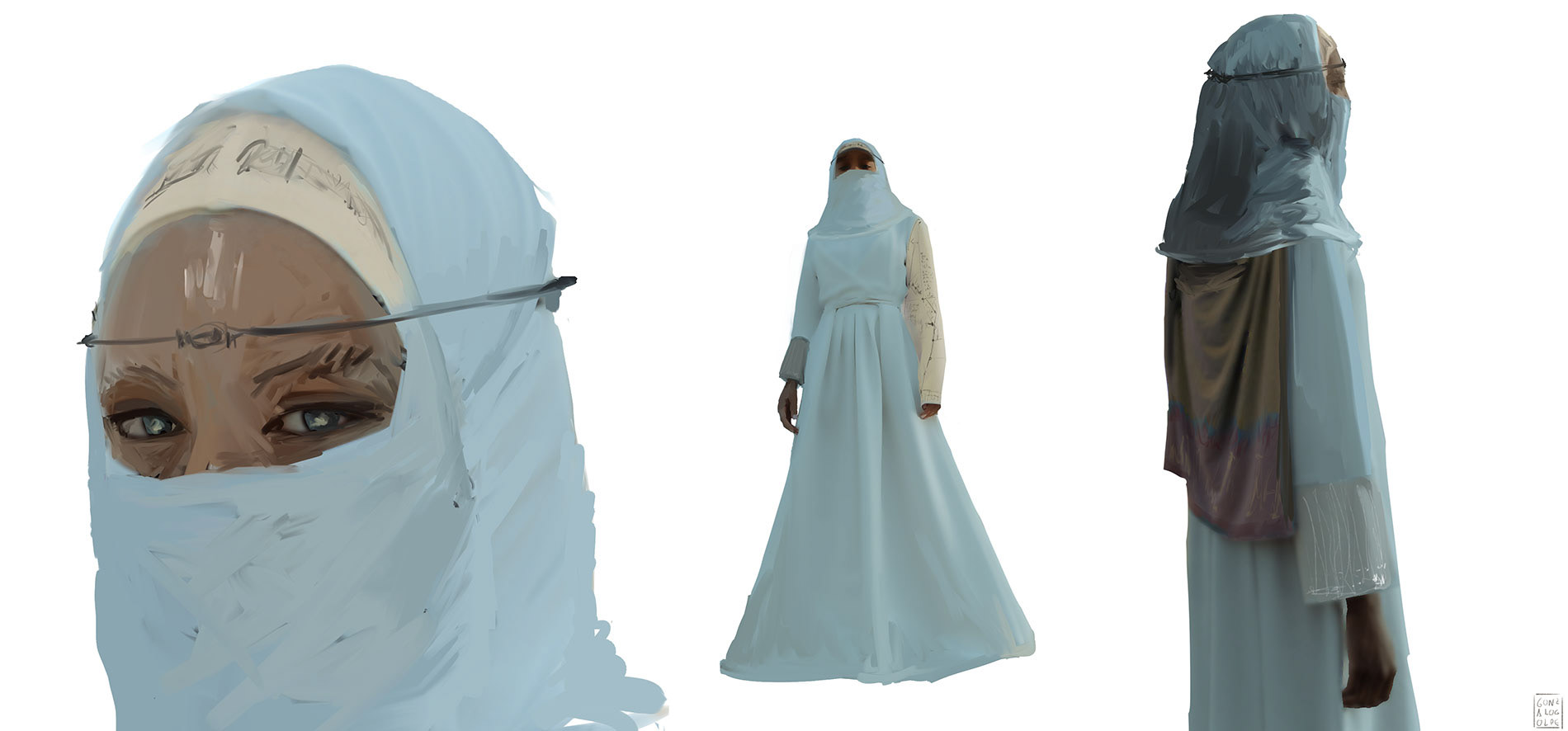 Priestess - Concept character