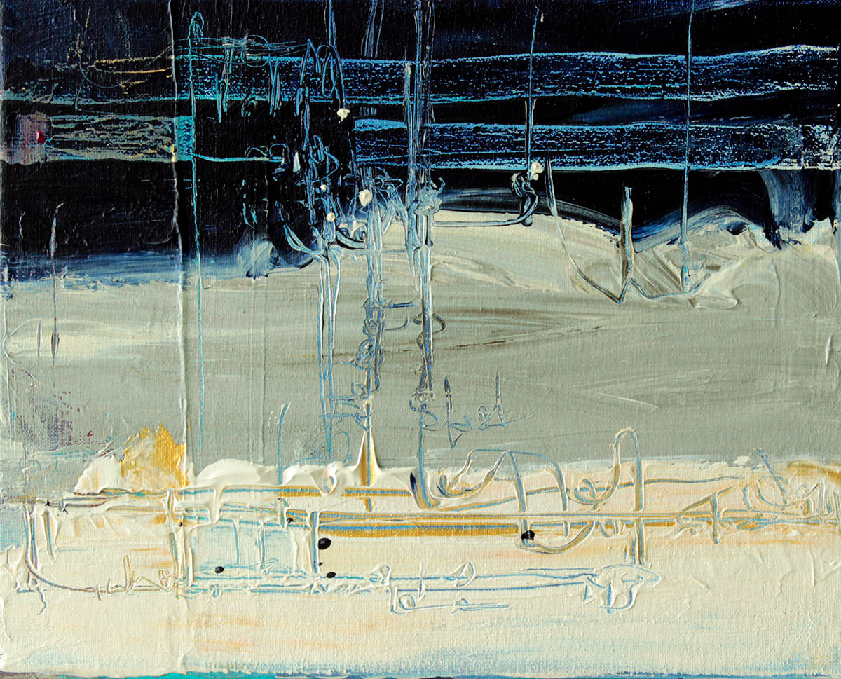 Dialogue, 2021. Acrylic on canvas