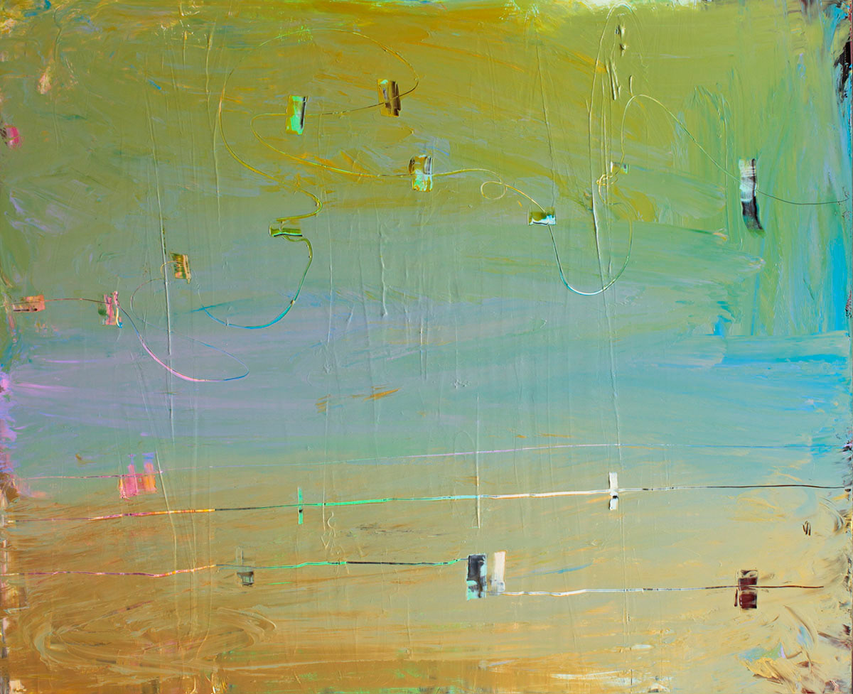 Comunicación, 2021. Acrílico sobre metacrilato, 60x50 cm, 450 €