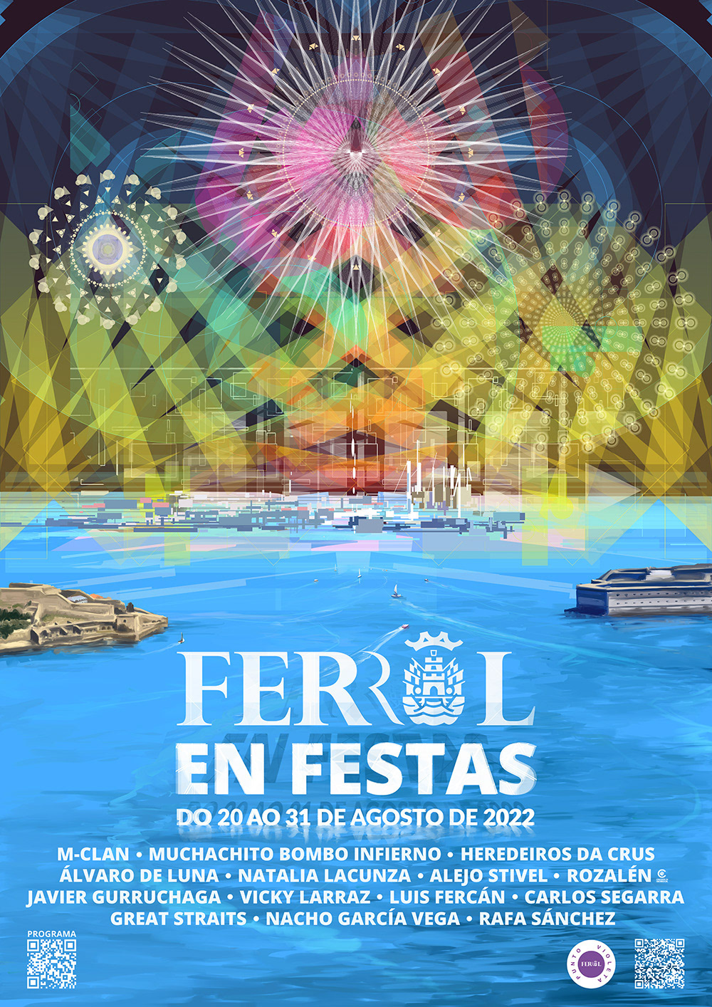 Ferrol en Festas 2022 - Poster