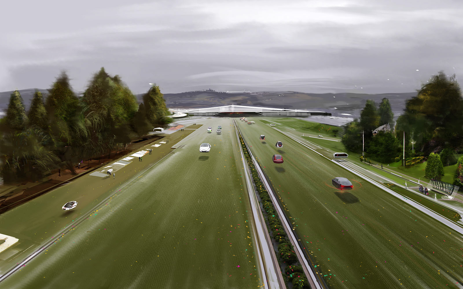 Green Road - Conceptual Illustration