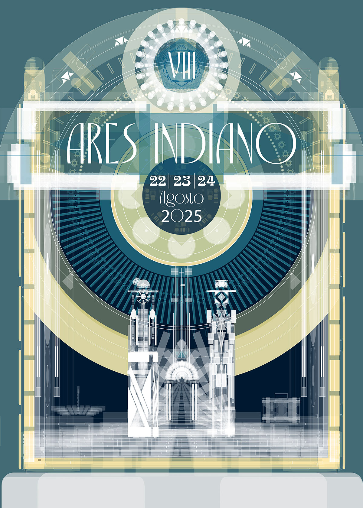 Proposal for the VIII Ares Indiano 2025 poster