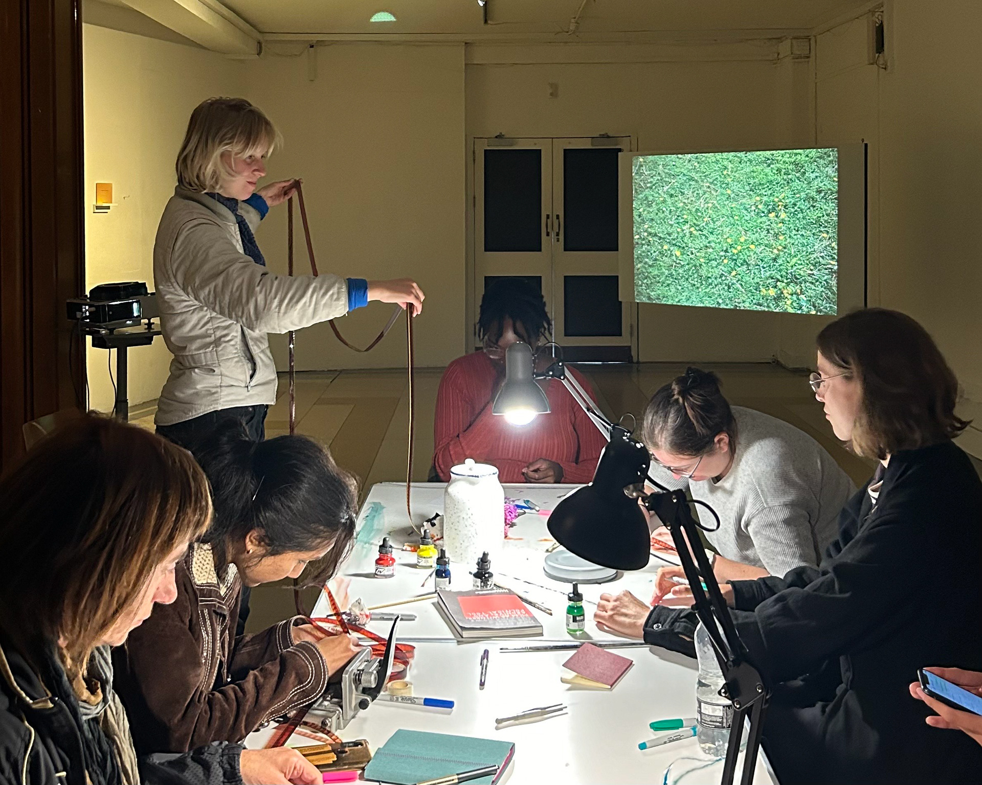 Worlds Apart collective filmmaking work 2024 Cooper Gallery.