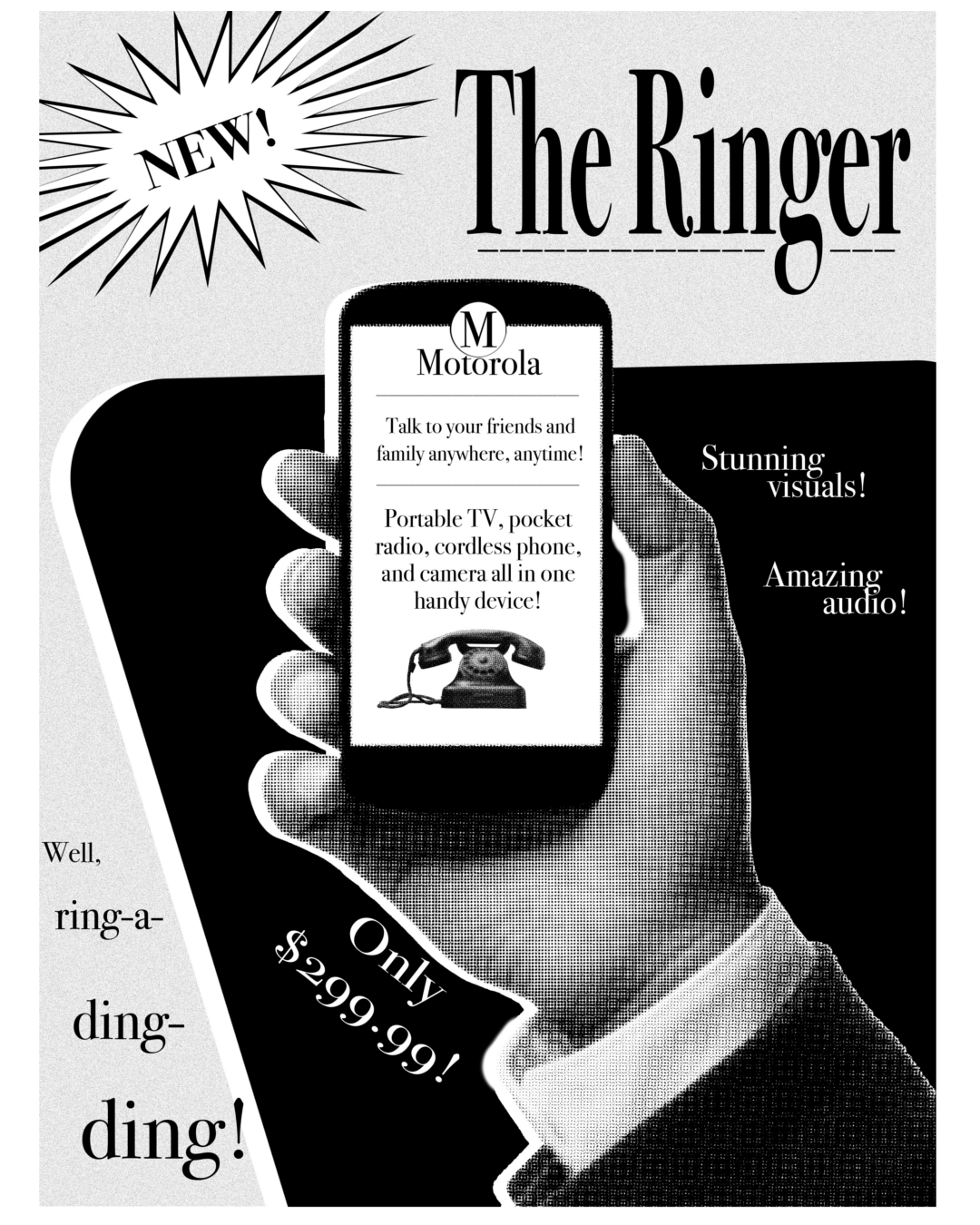 50s Cellphone Ad