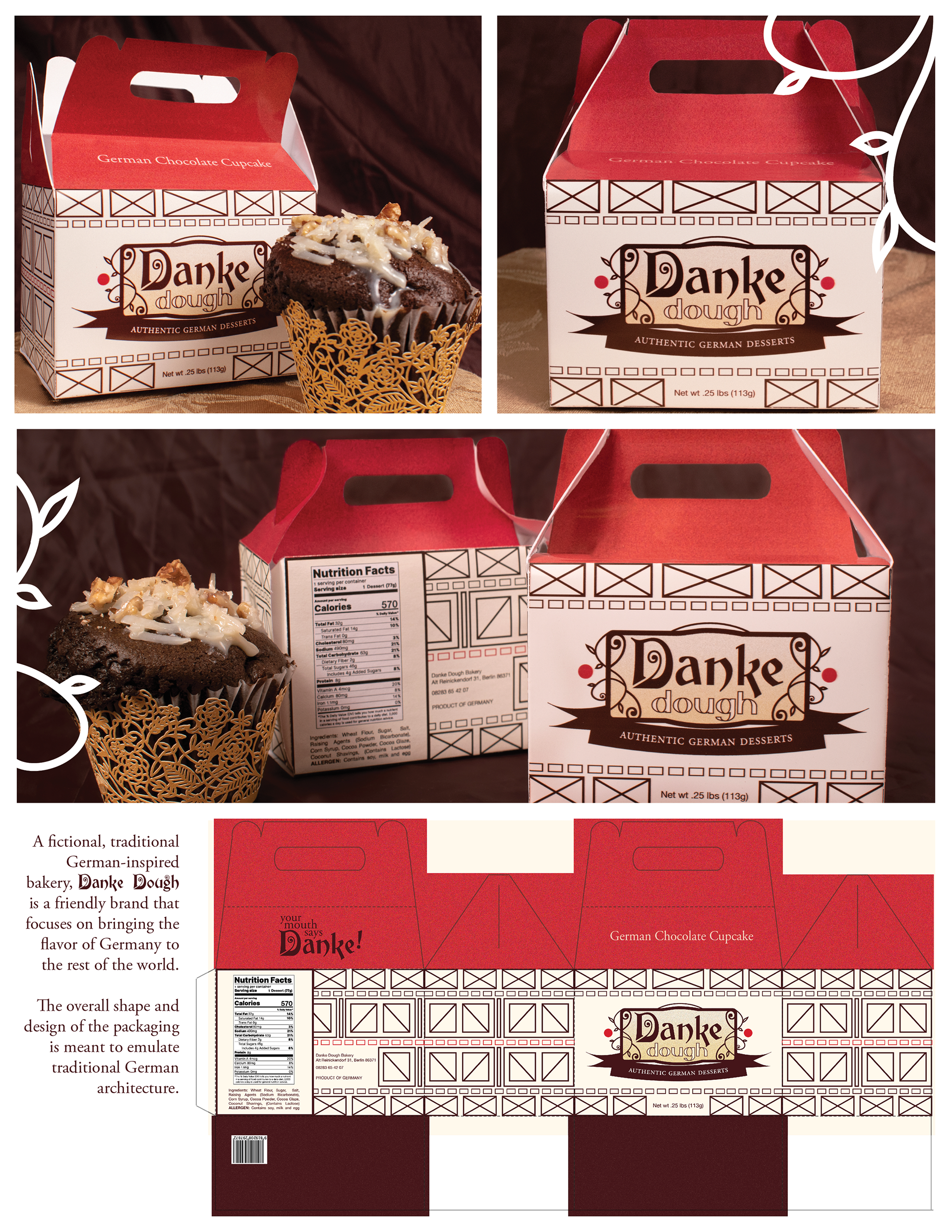Danke Dough Packaging