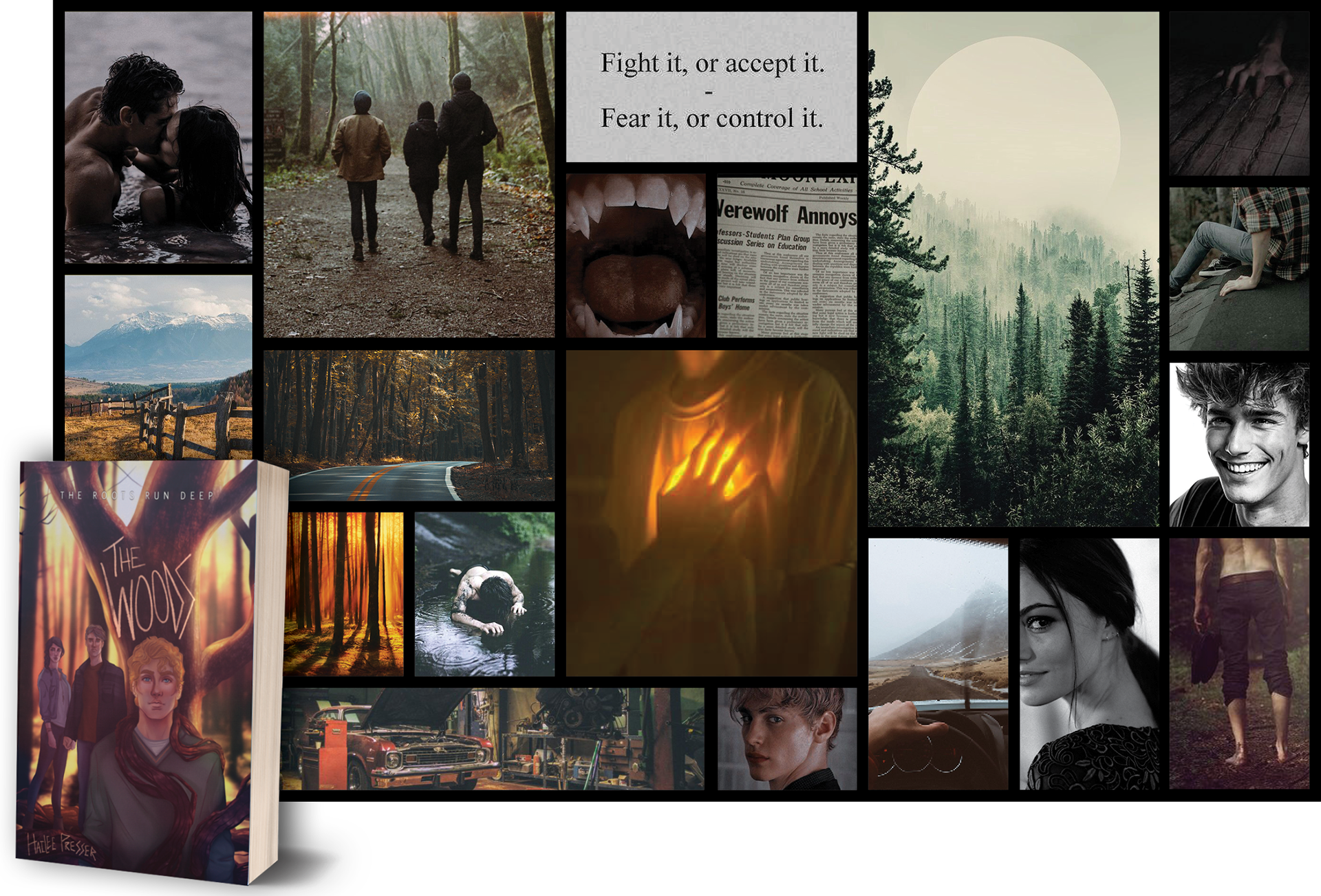 The Woods Moodboard