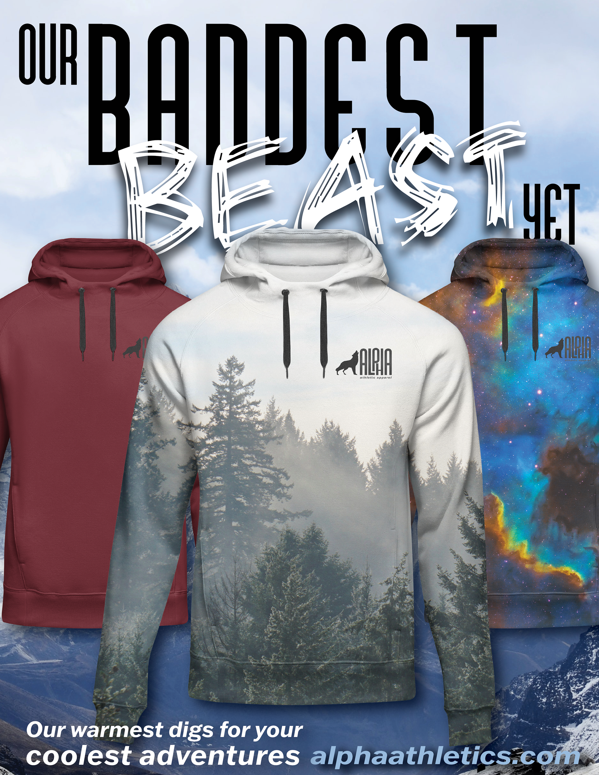 ALPHA Hoodie Ad
