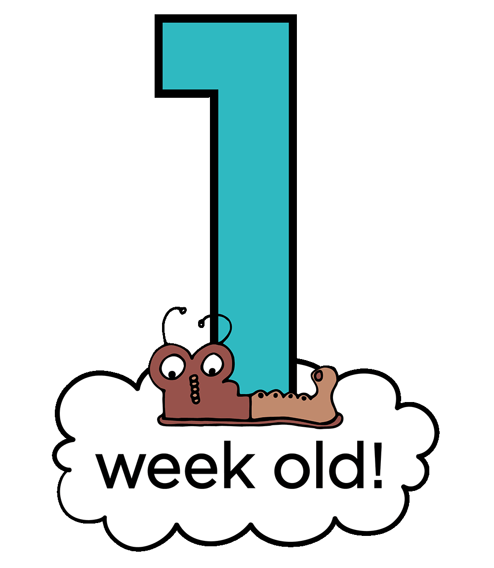 1 week old!