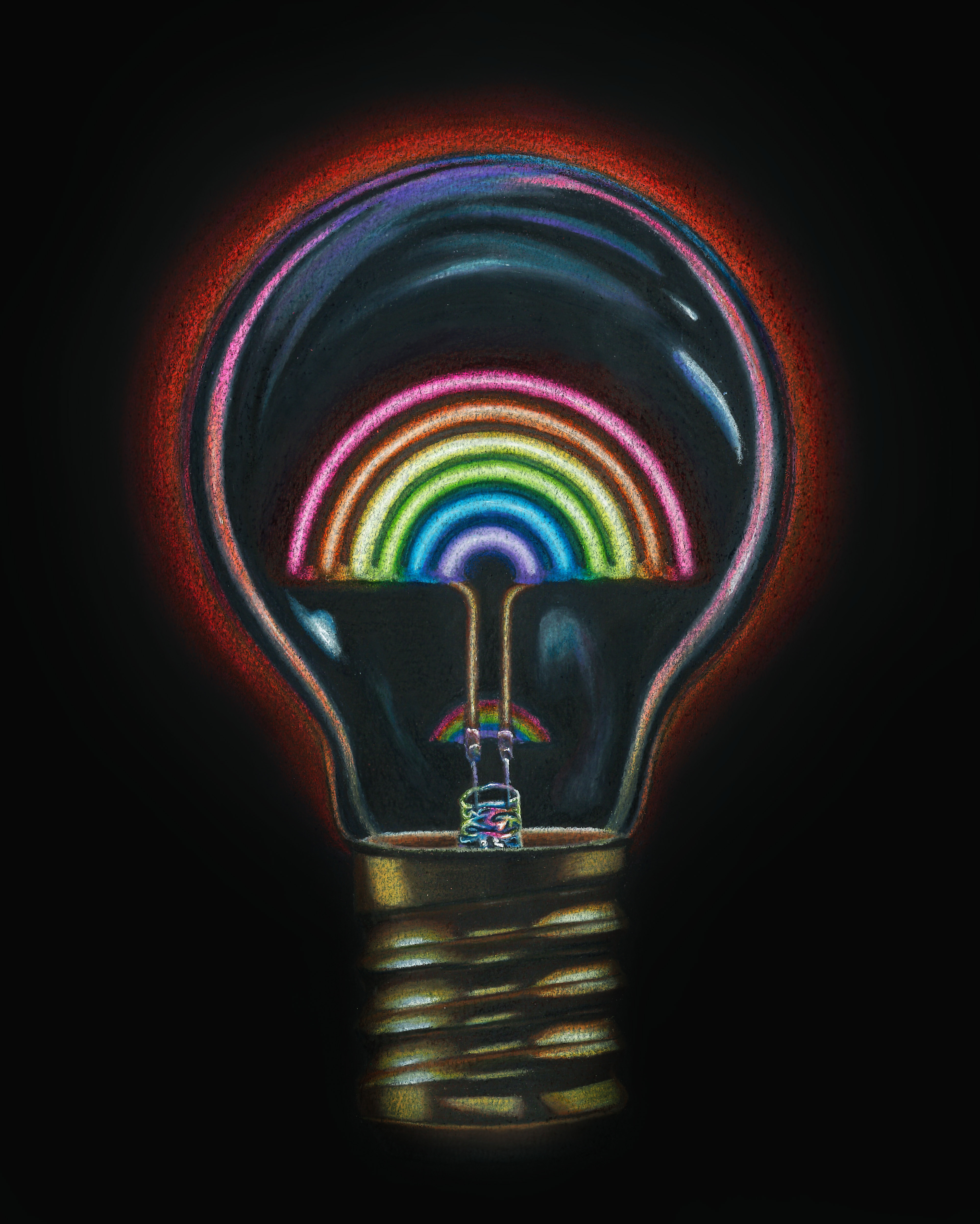 Colored Pencil and Photoshop