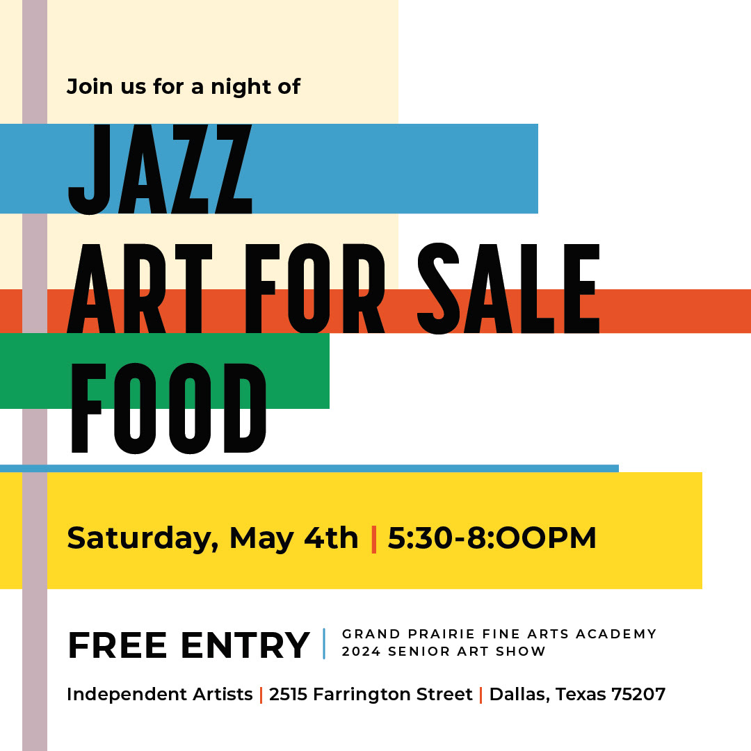 GPFAA Class of 2024 Senior Art Show — Instagram Post