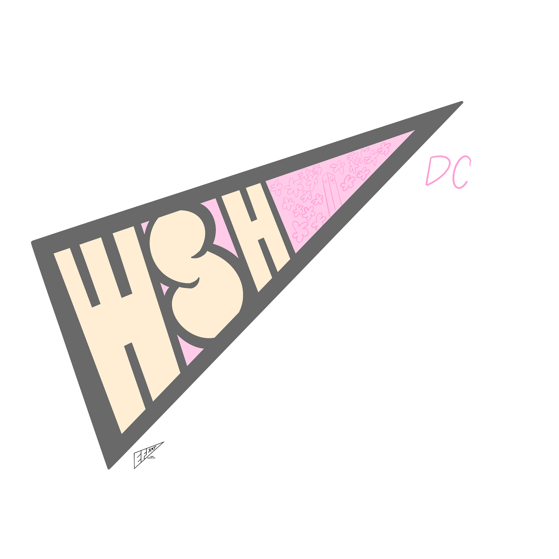 Washington Nationals City Connect 1.0 Pennant