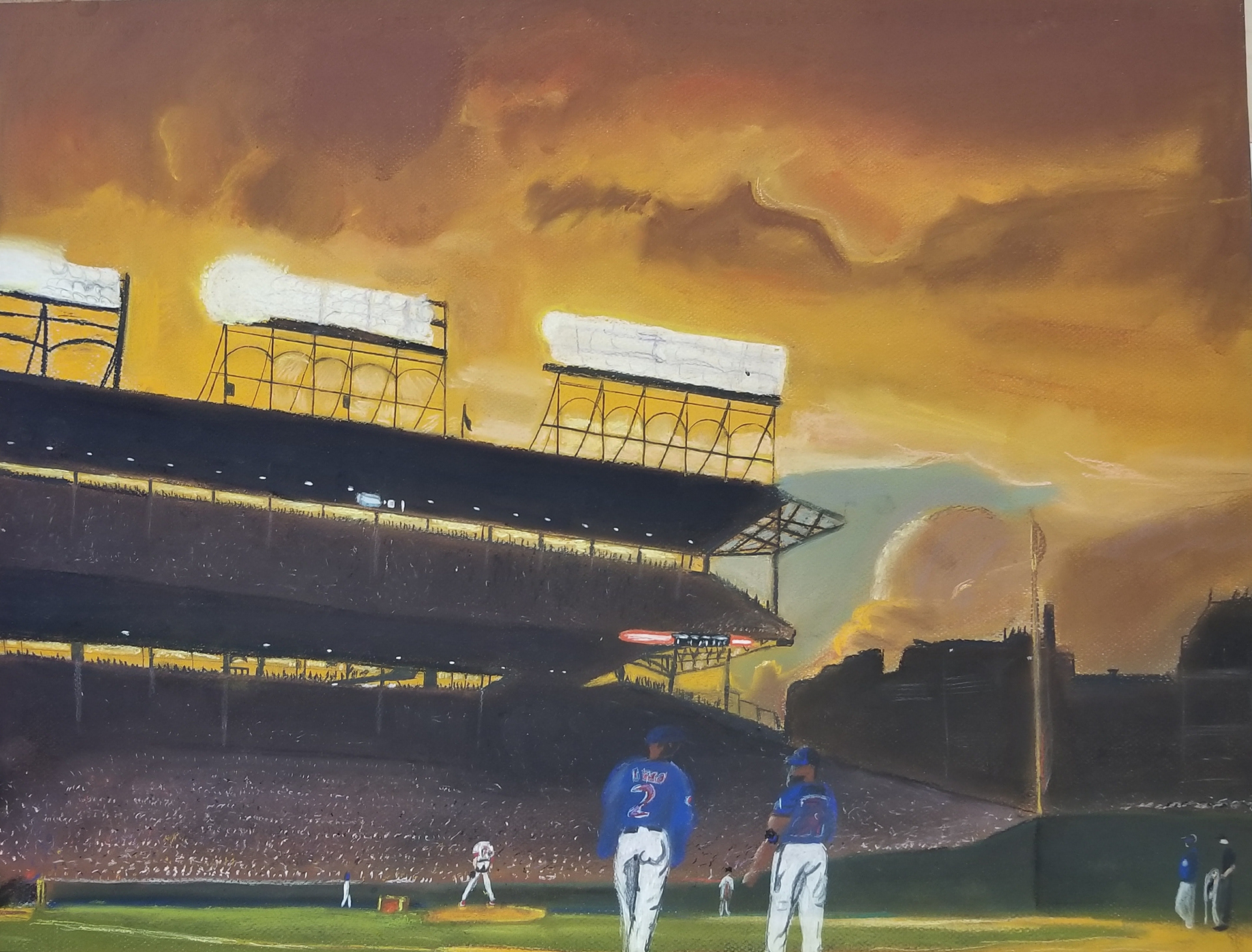 "Confines At Dusk"(2019) - Listed Price: $8,600