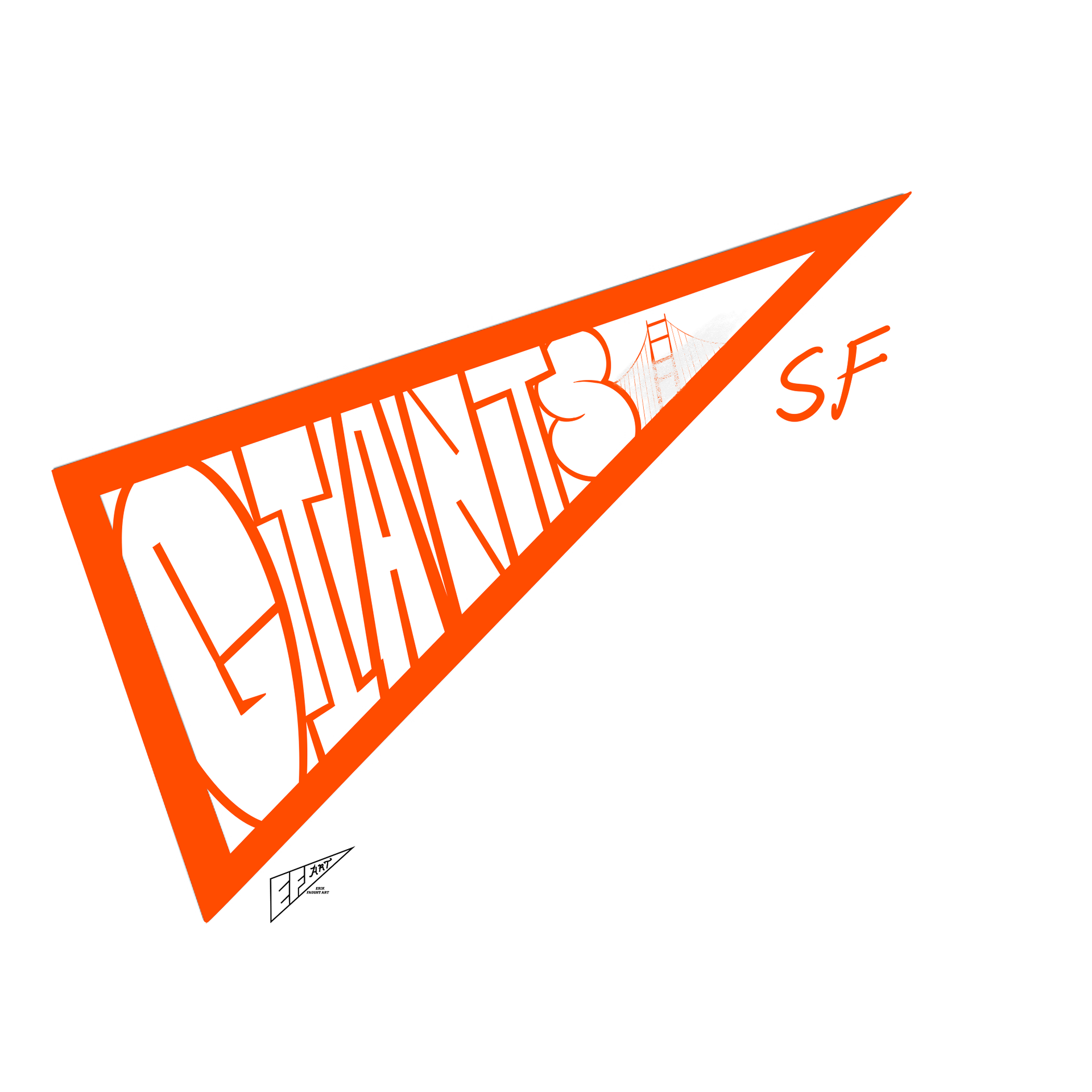 San Francisco Giants City Connect 1.0 Pennant