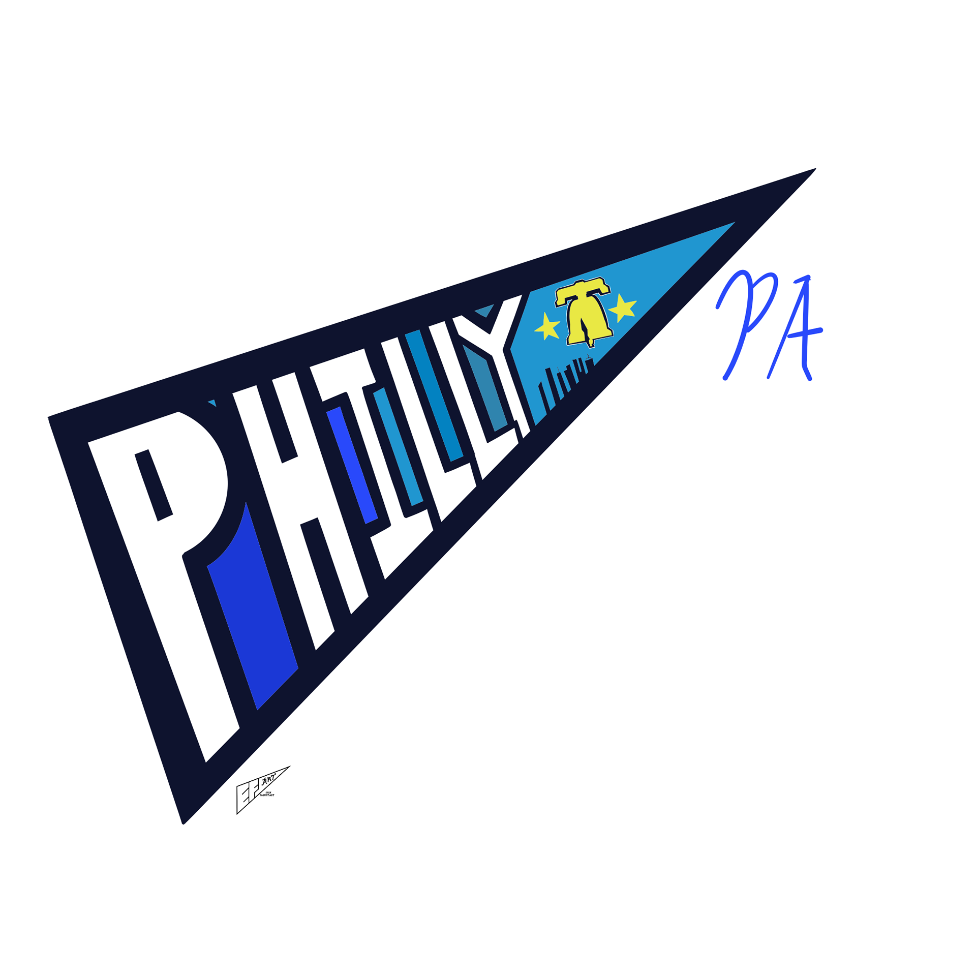 Philadelphia Phillies City Connect 1.0 Pennant