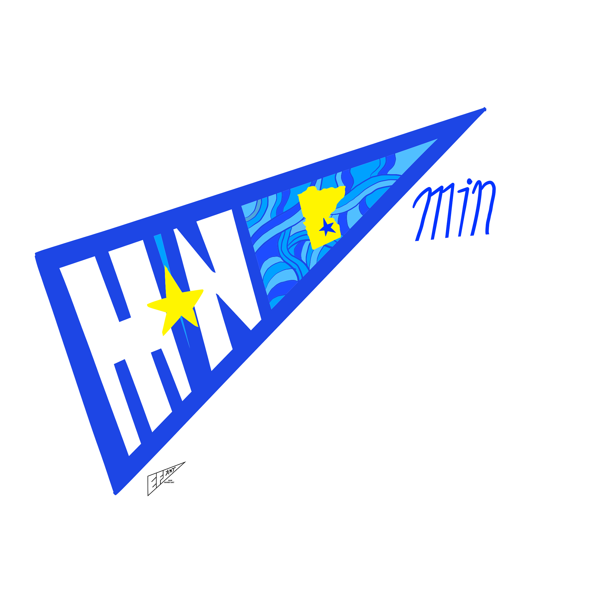 Minnesota Twins "1,000 Lakes" City Connect 1.0 Pennant