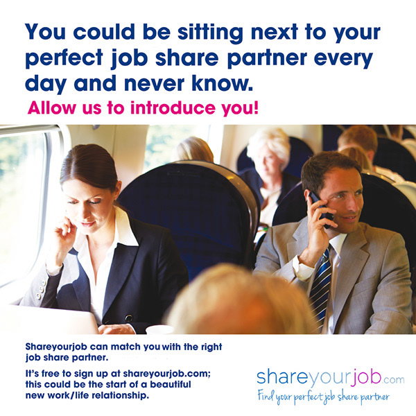 Ad designed to go on 960 panels across London Midland, London Overground, First Capital Connect Thameslink and South West trains Suburban - The original file was printed 400mmx400mm