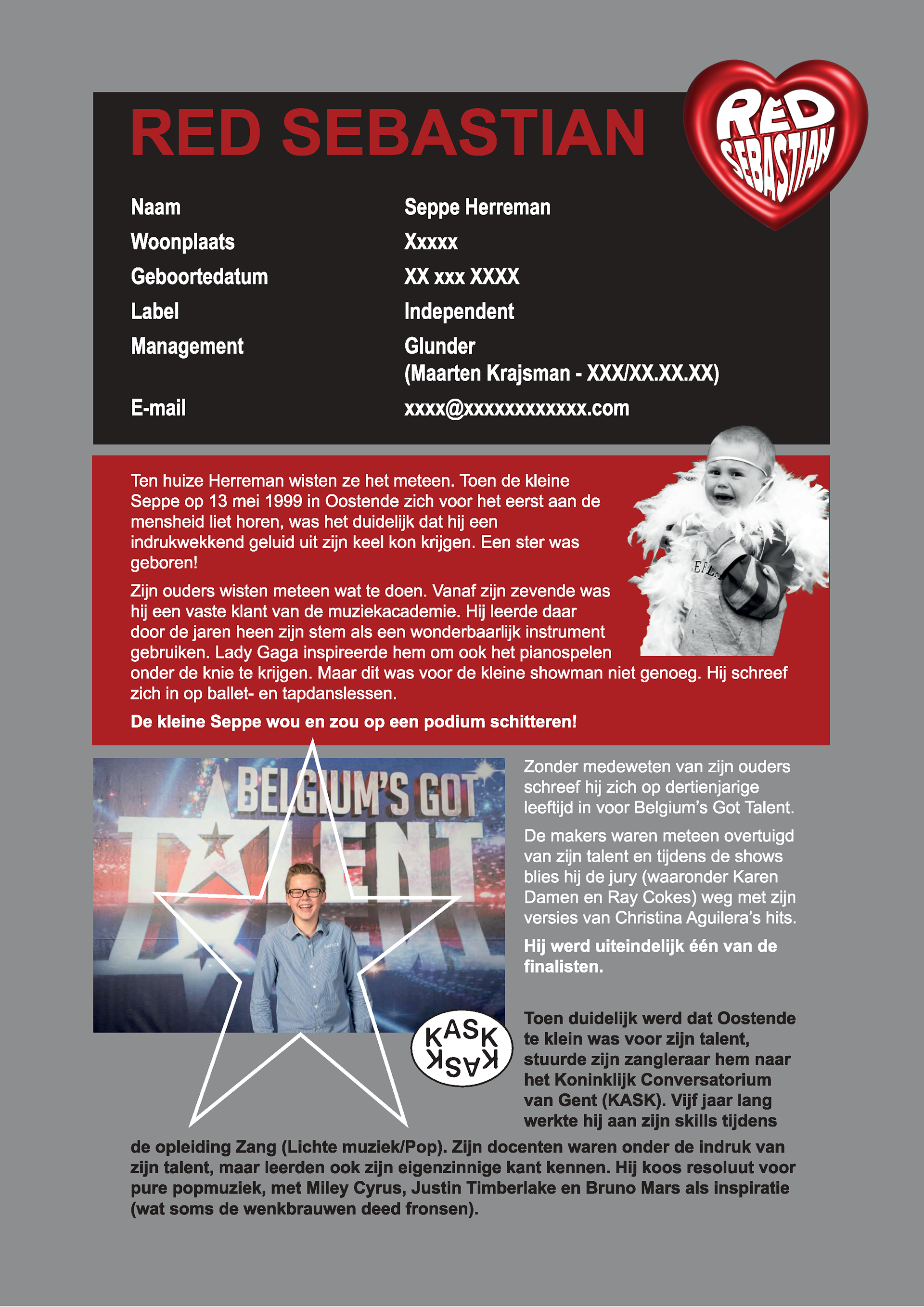 A4 booklet design