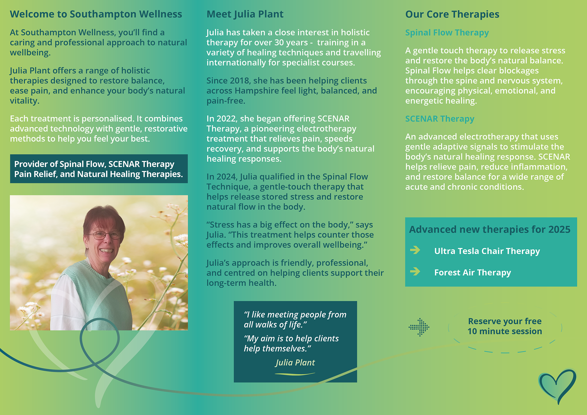 A4 trifold leaflet - Dl roll fold