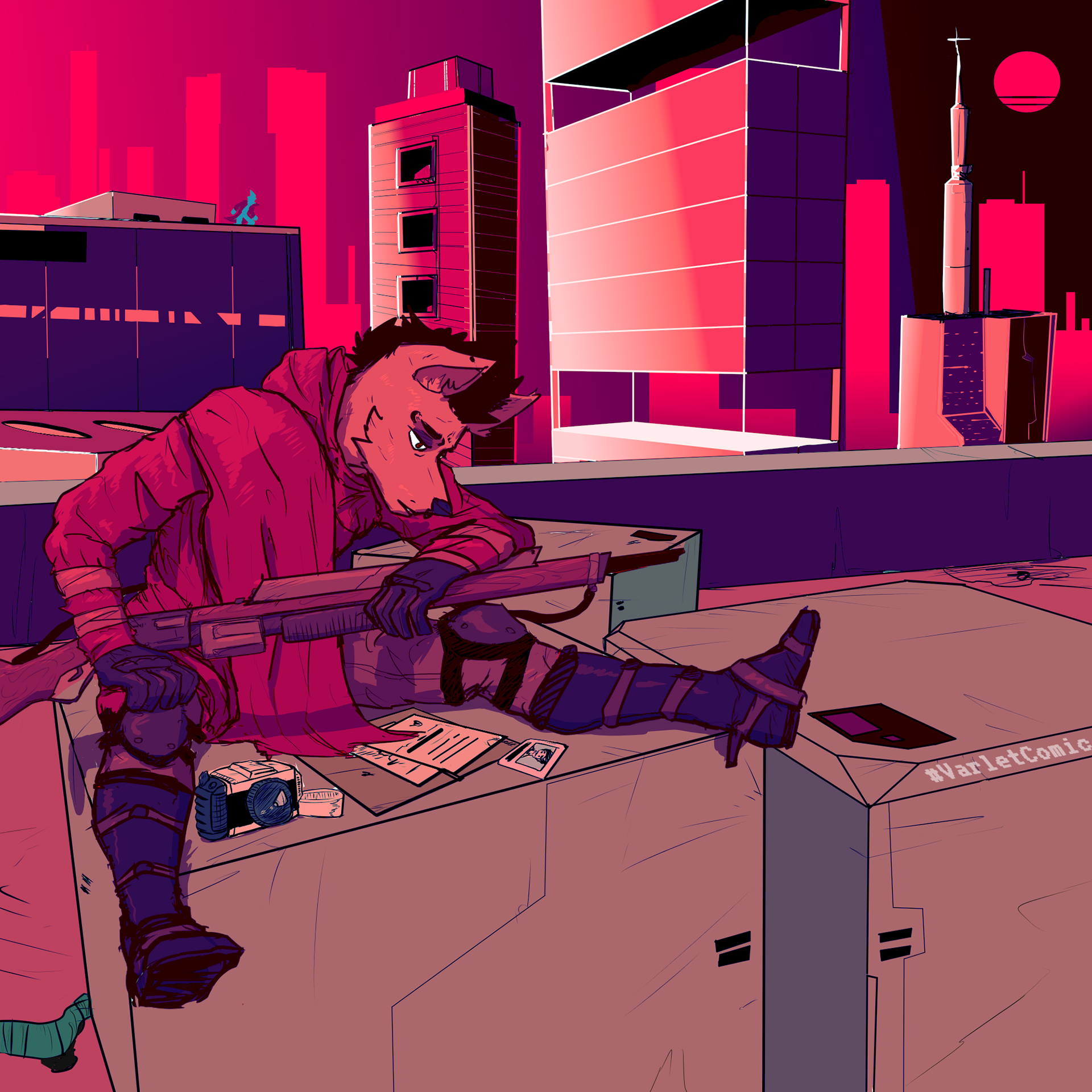 "Red Cohort in Dismal" - Gabe meets Olivia