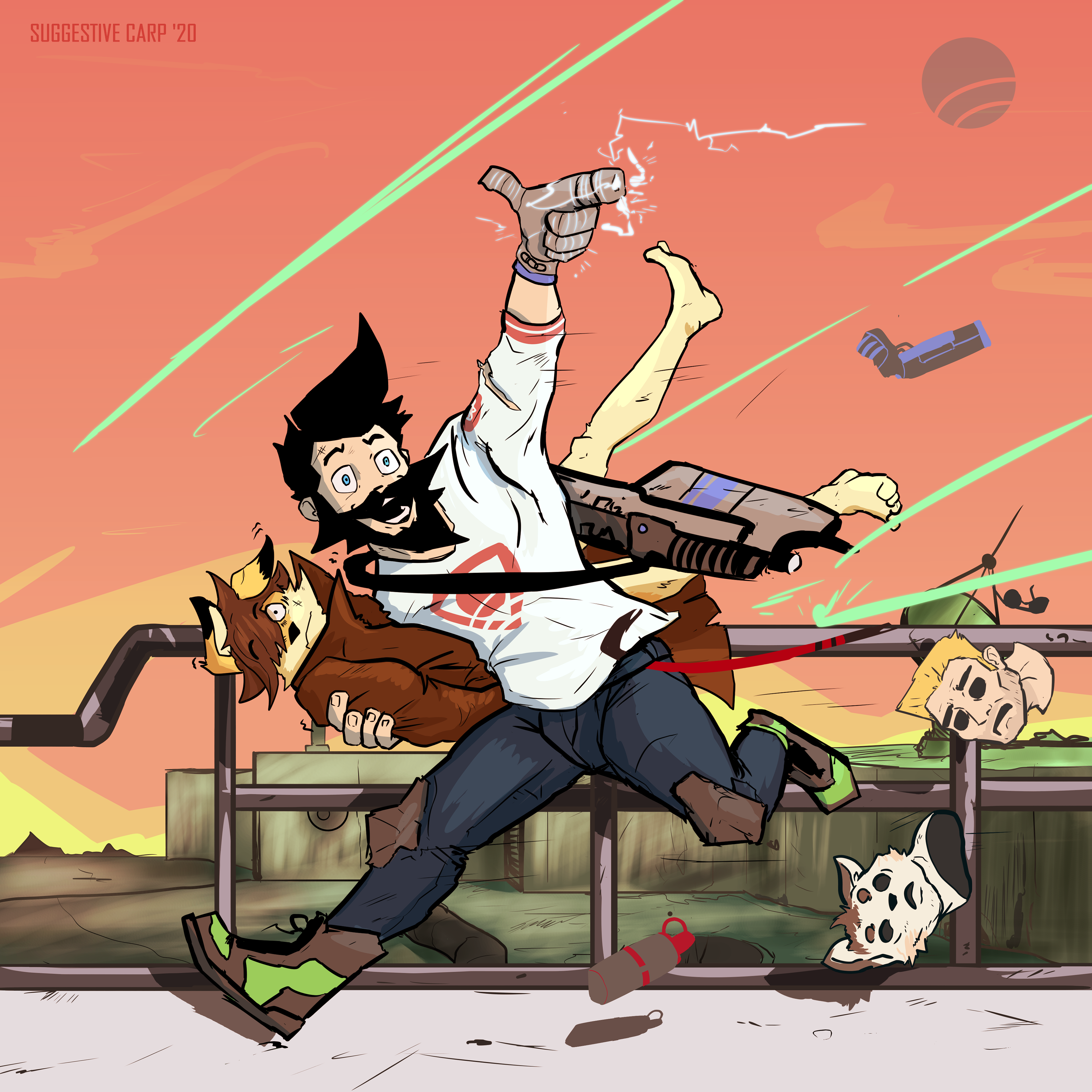 "Escaping Dirk Malum's War Base"