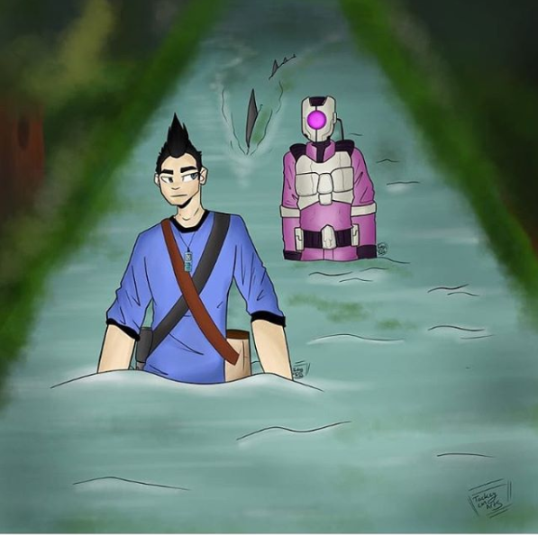 Gabe and Ozzy by TackeyConarts