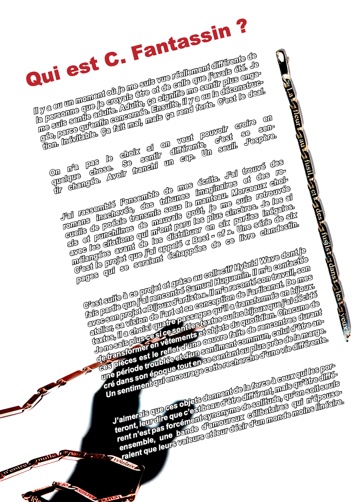 Clara Fantassin A Propos