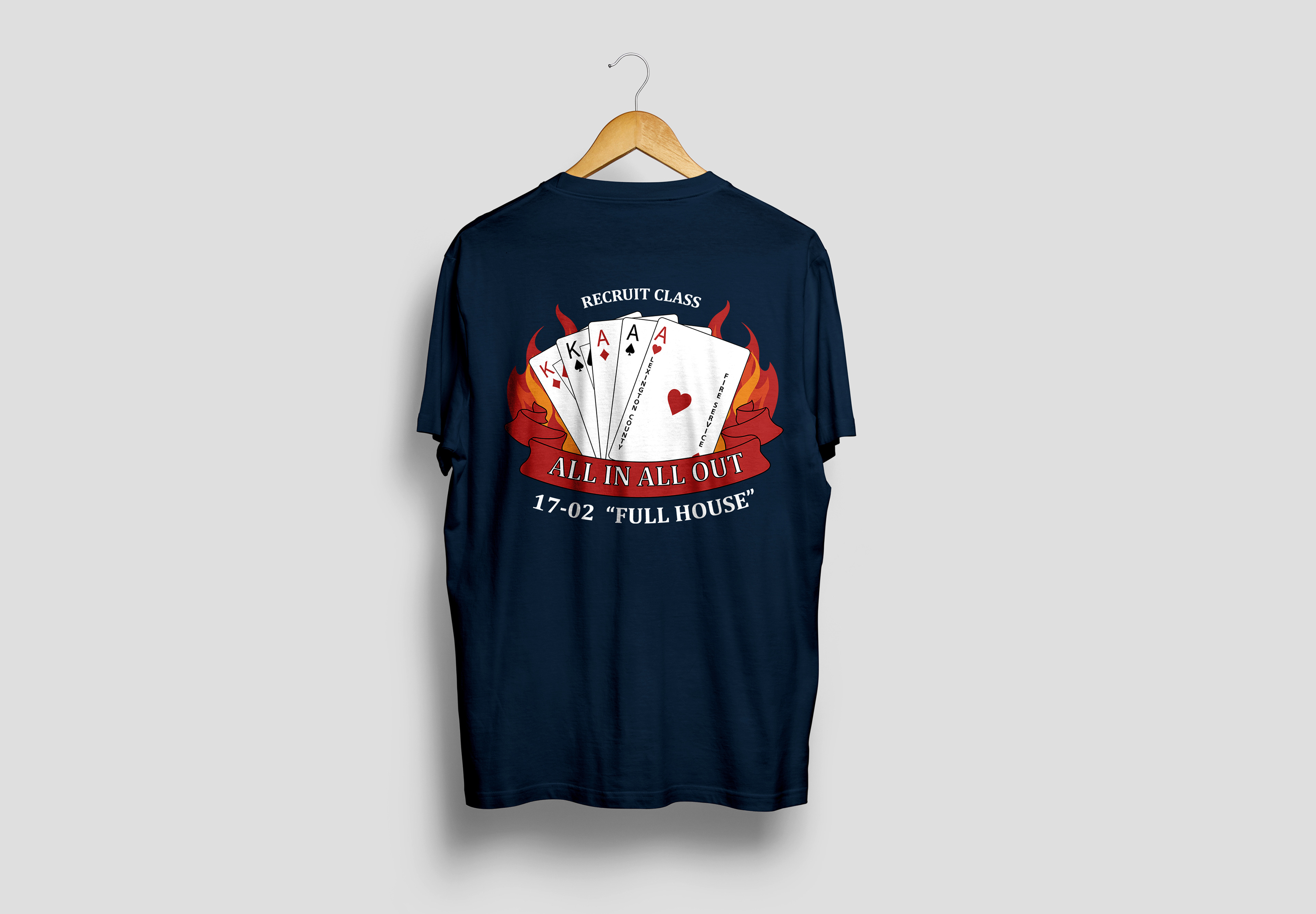 Lexington County Fire Department Recruit Class T-Shirt Design