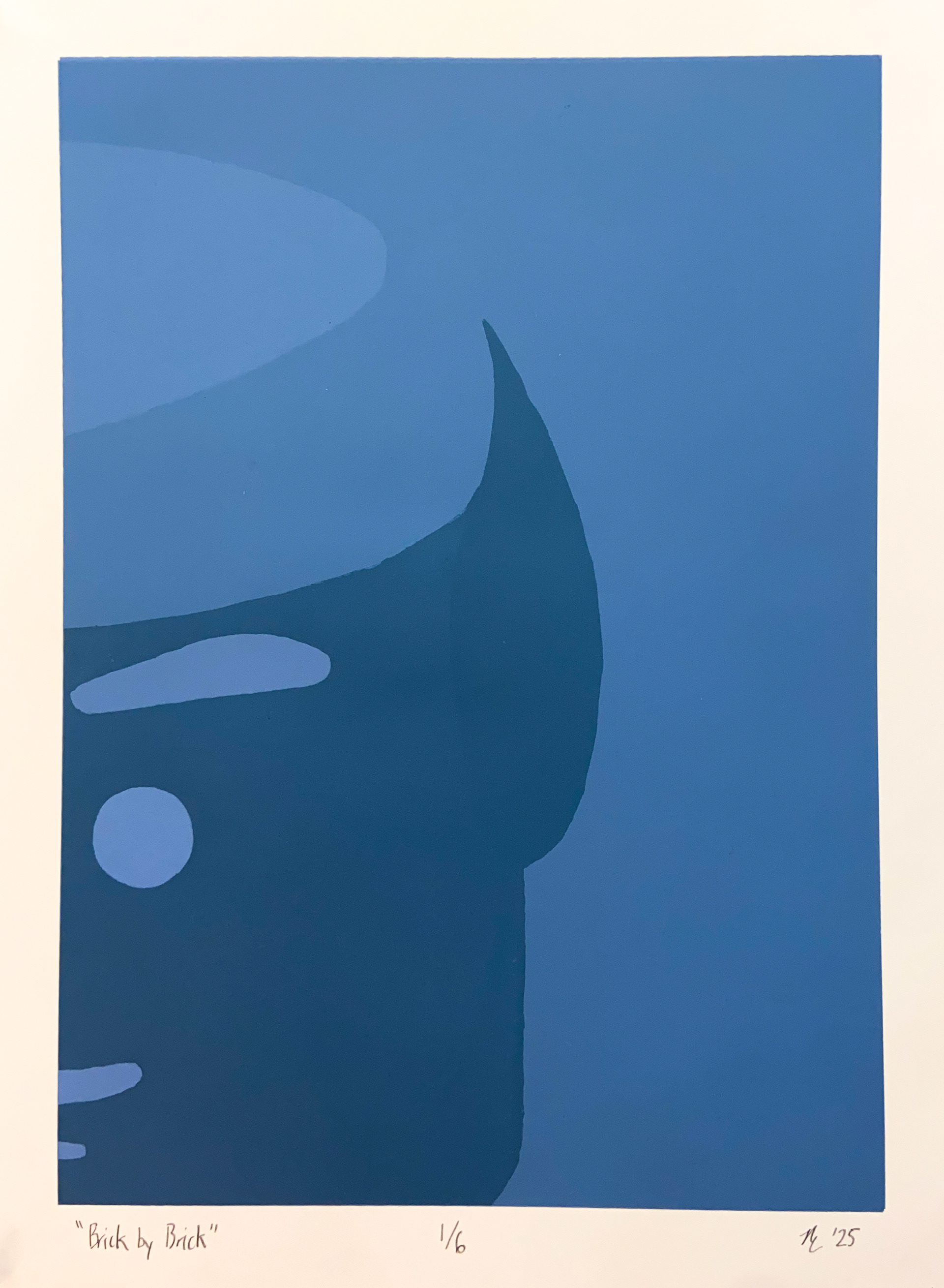 Brick By Brick (Screen Print)