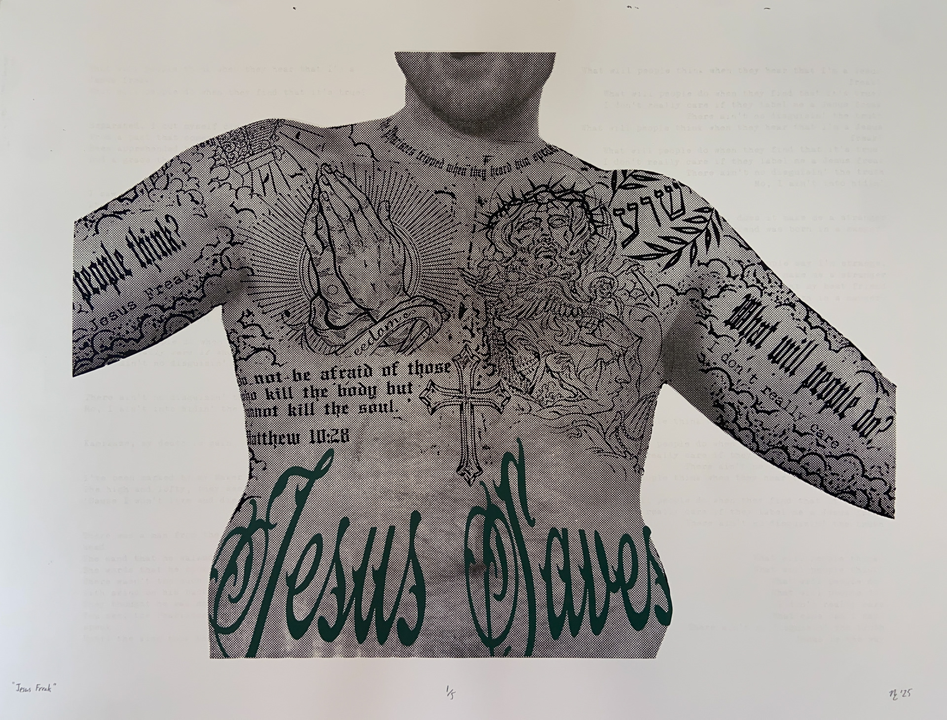 Jesus Freak (Screen Print)