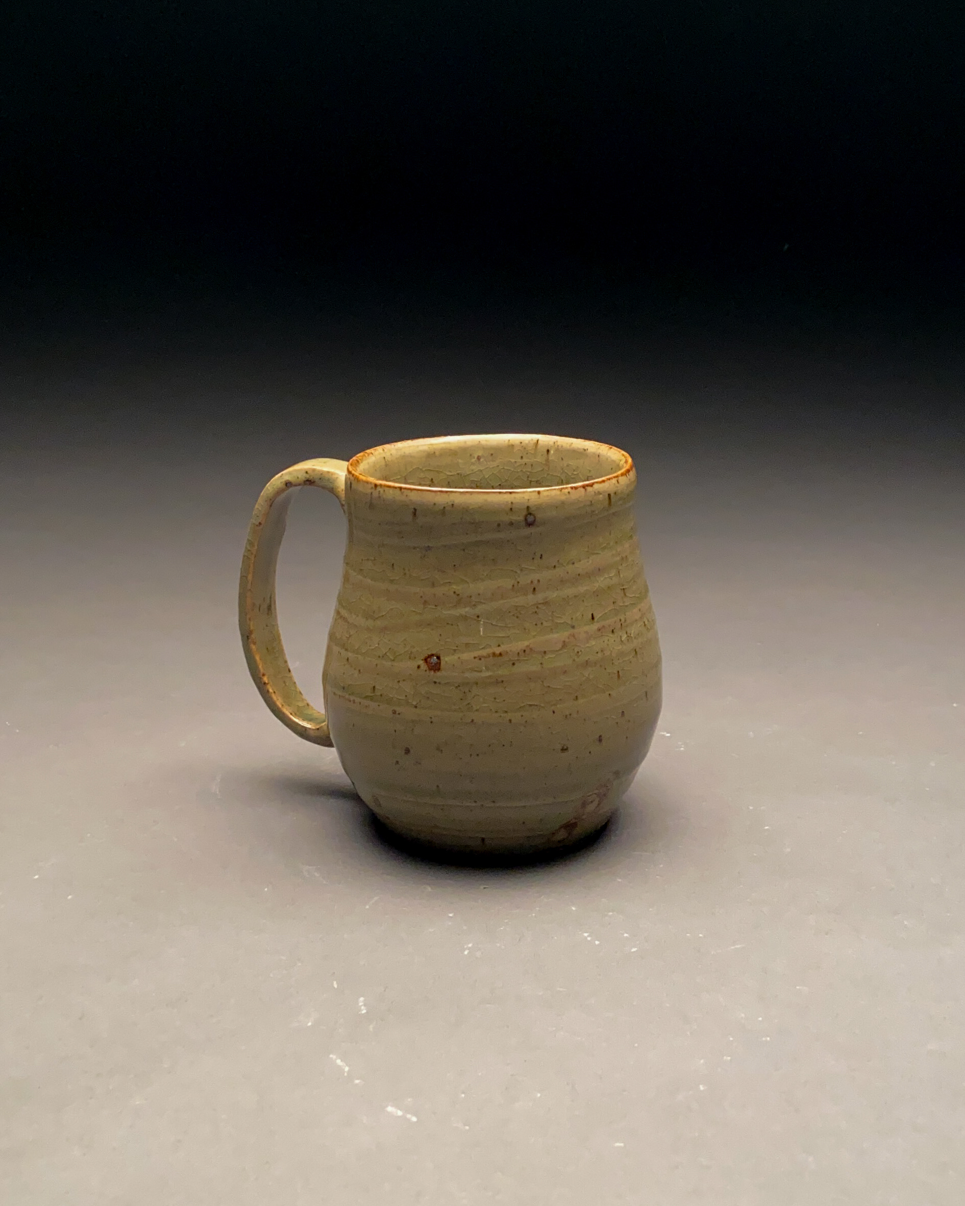 Celadon Thrown Mug