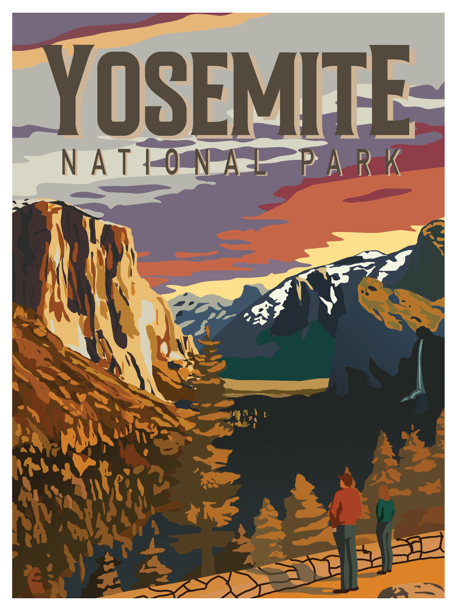 Yosemite National Park Card
