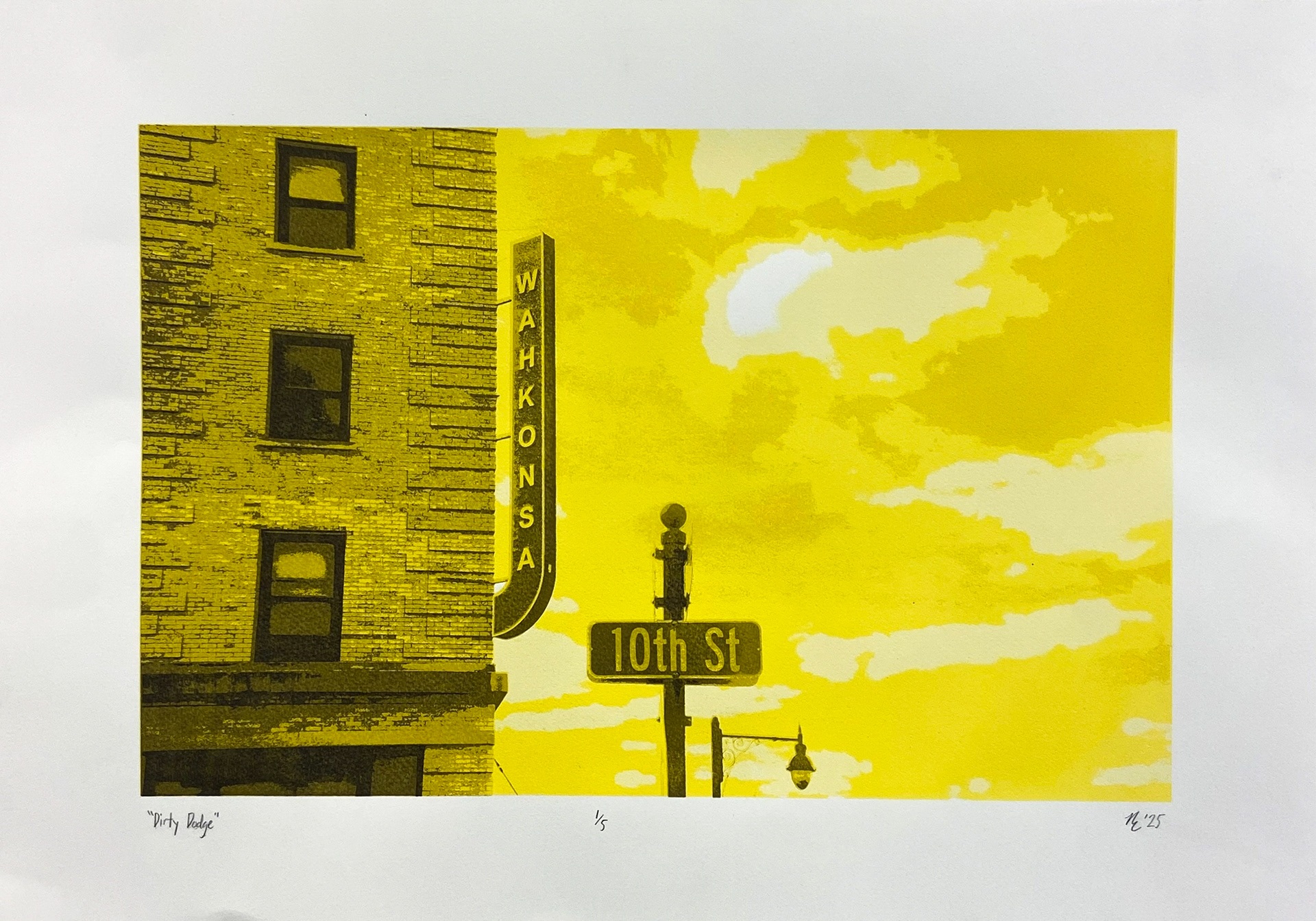 Dirty Dodge (Serigraph)