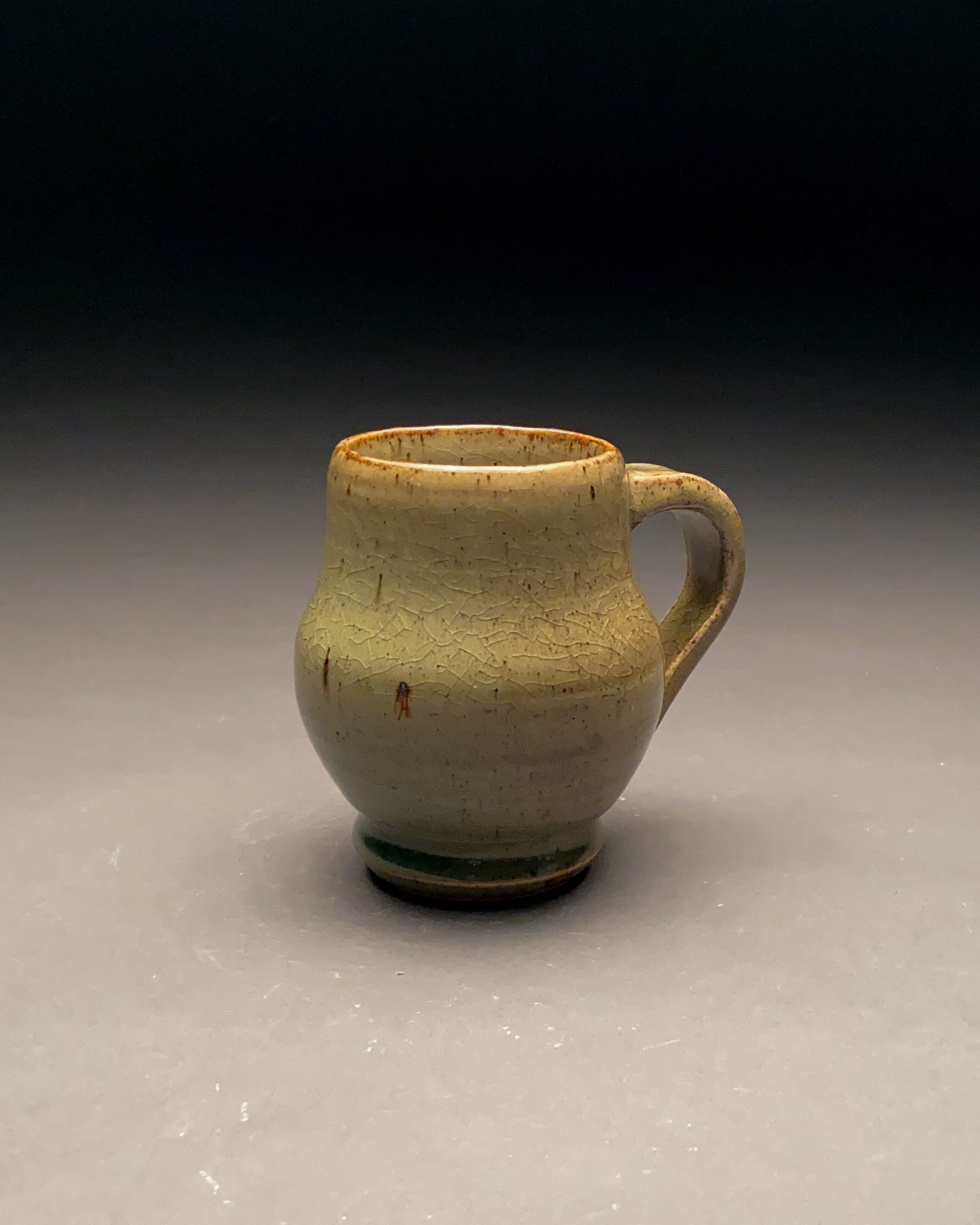 Celadon Thrown Mug