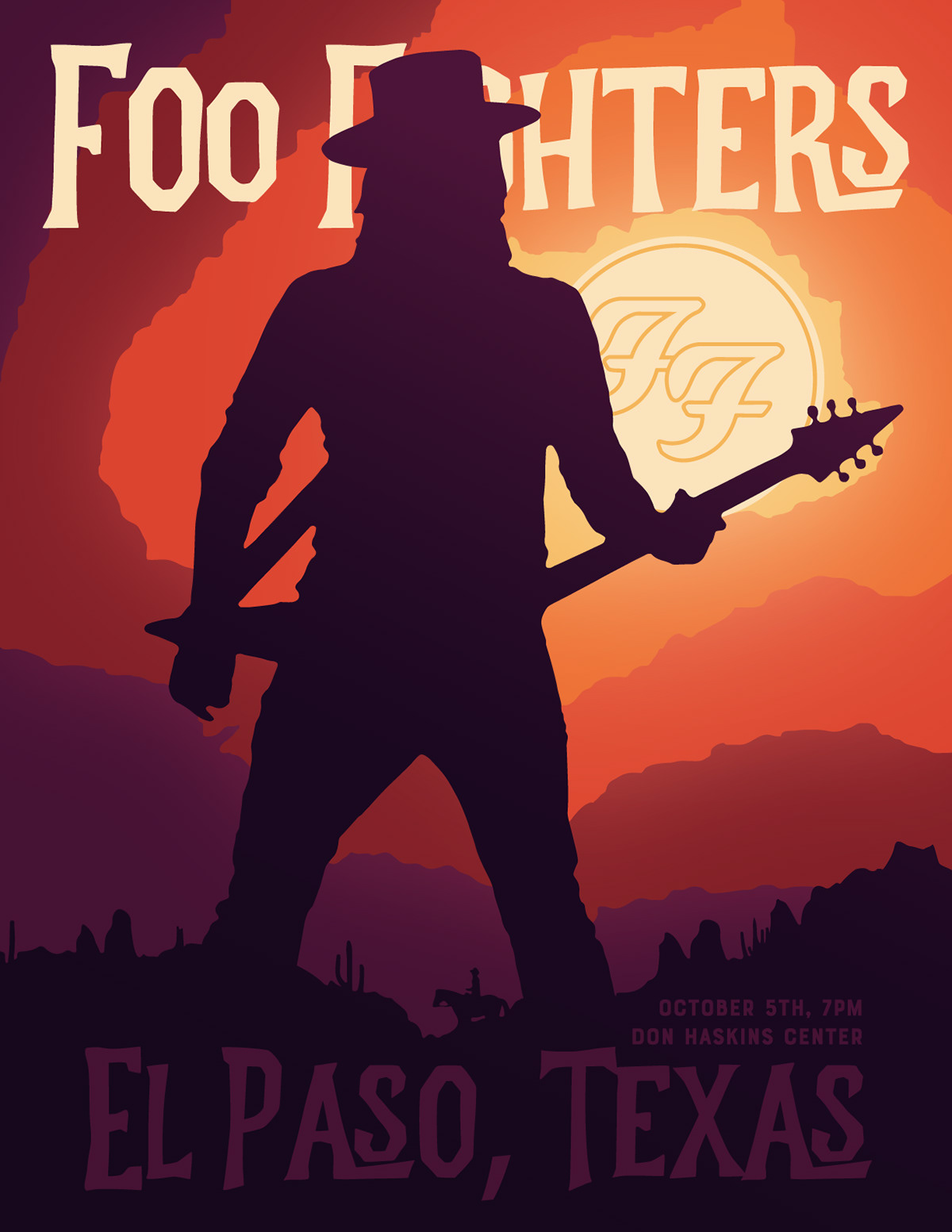 Foo Fighters Poster