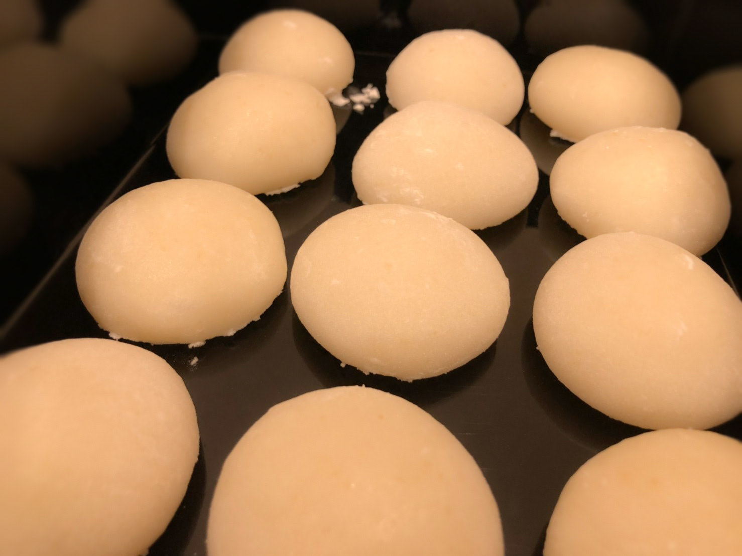 お持ち帰り用はお雑煮用に丸めるなどもご自由に。