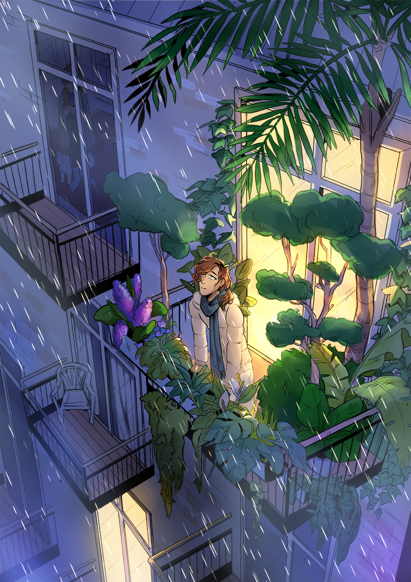 The magician and the fairy - Personal work