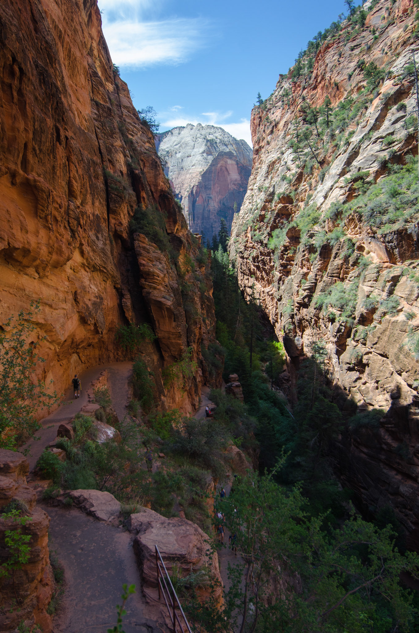 continuing Angel's Landing Trail