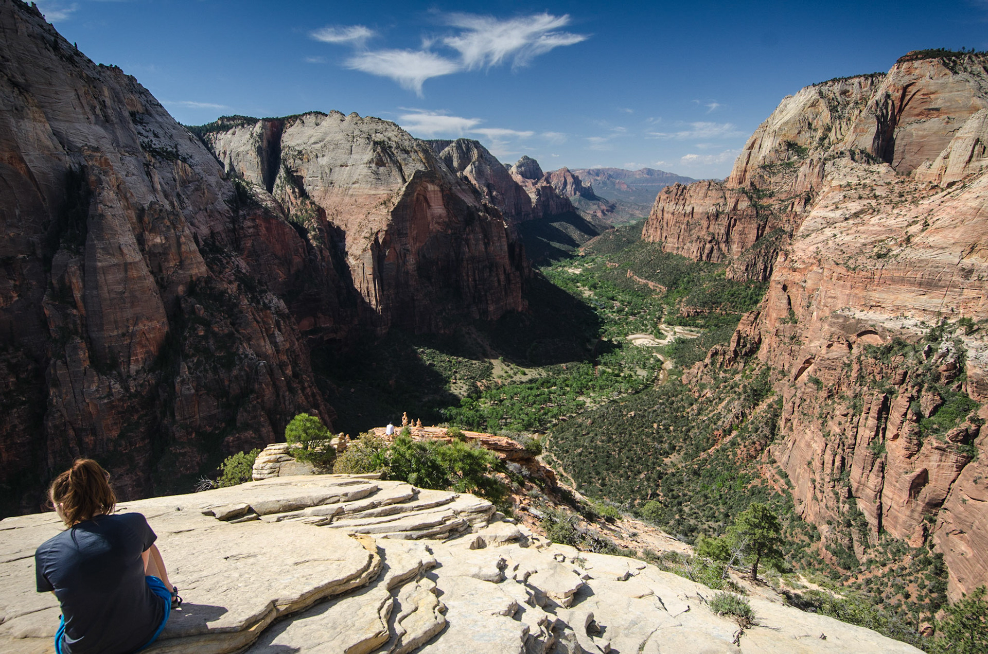 View from top of Angel's Landing