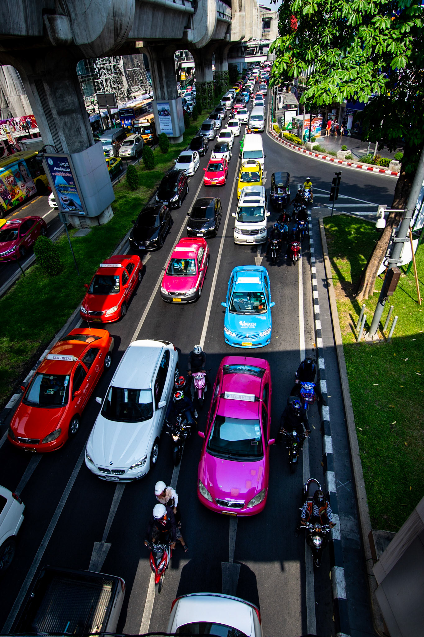 Classic Bangkok Traffic