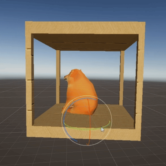Impossible Geometry using Depth Buffer.