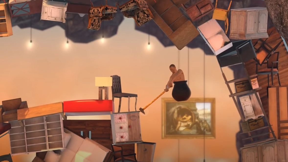 Getting Over It With Bennett Foddy' Finds Fun in Failure