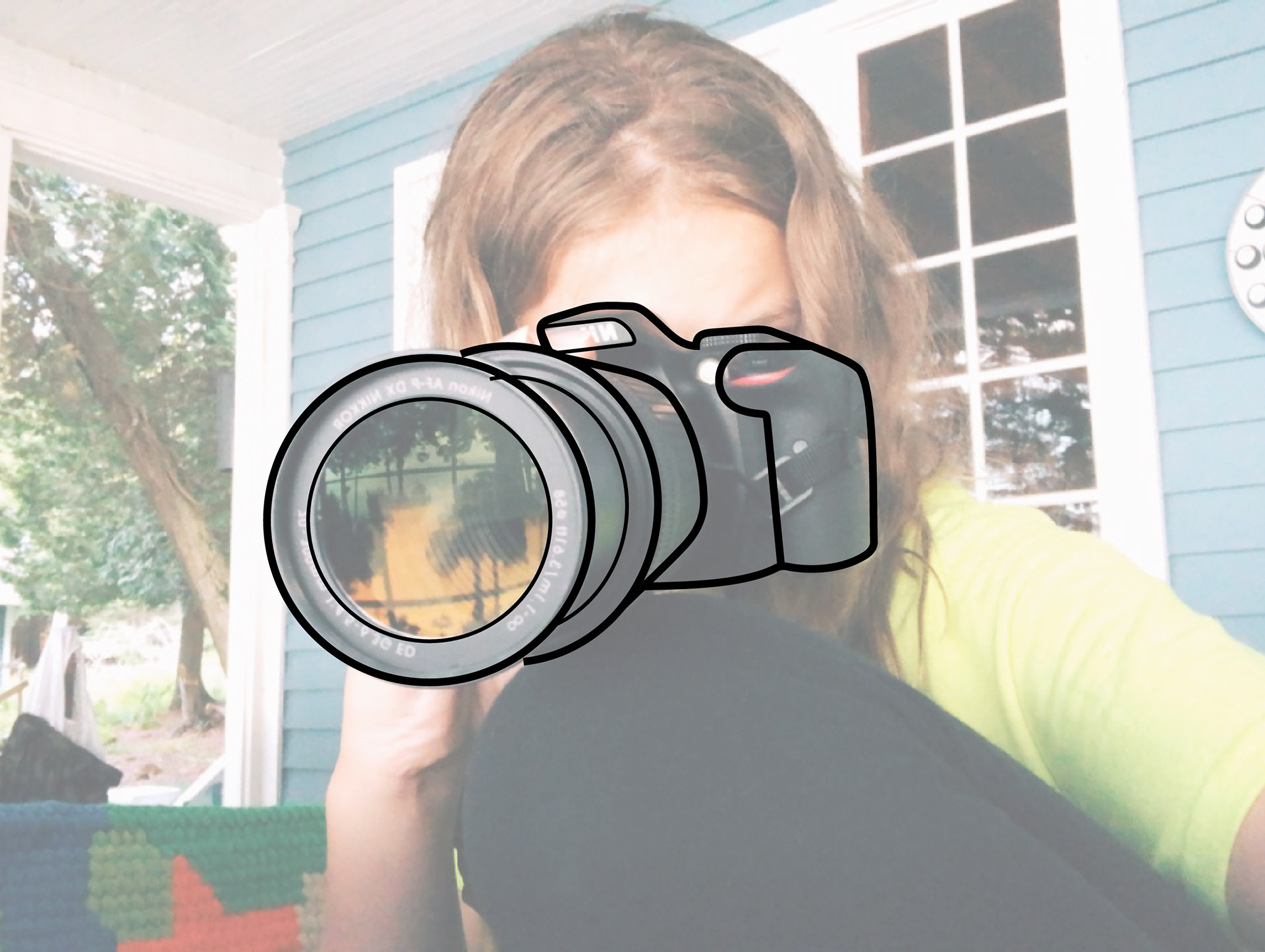 A photo of mine I traced for the camera outline.