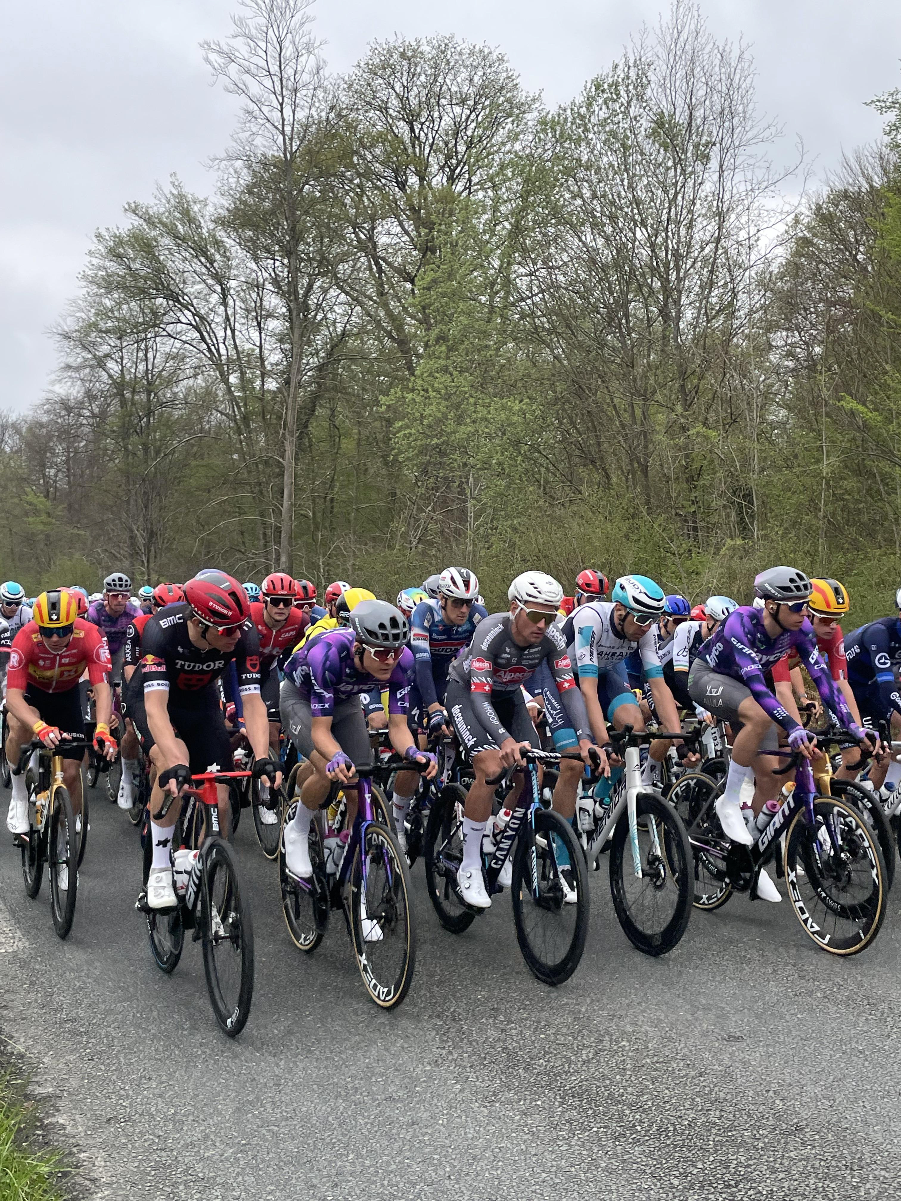 If you haven't experienced a peleton in person, you haven't lived.