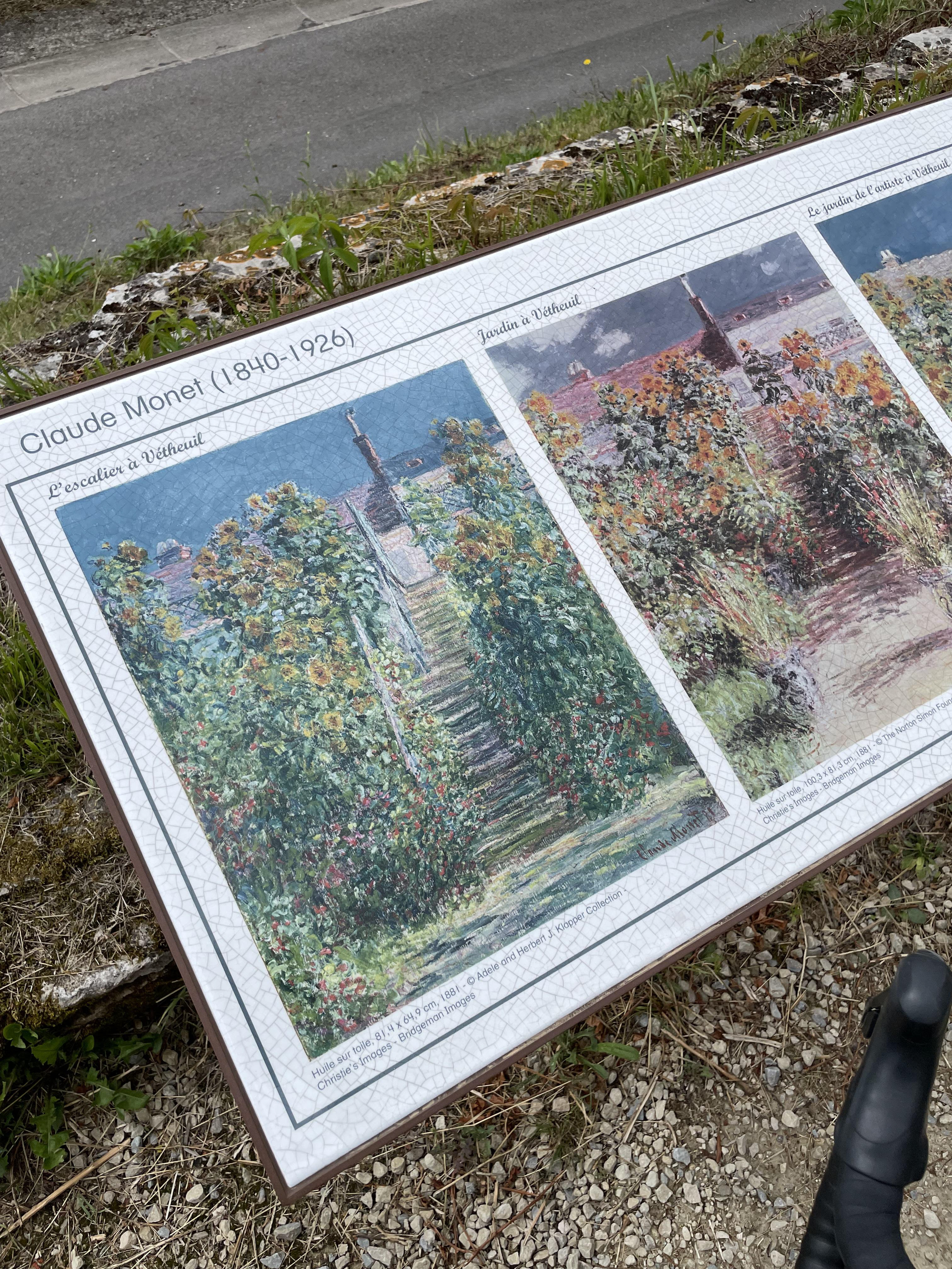 Monet painted here.