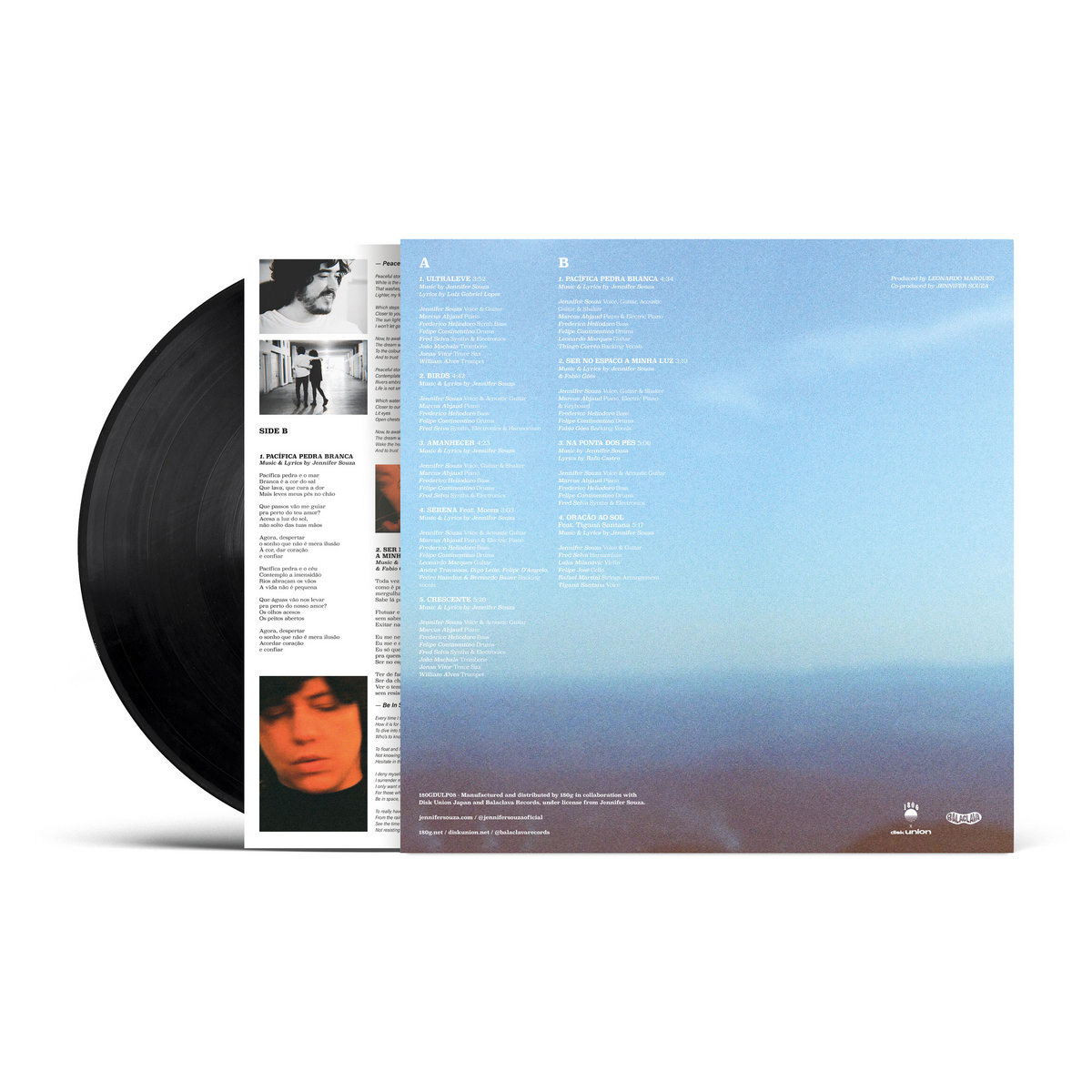 JENNIFER SOUZA - PACÍFICA PEDRA BRANCA [Fotografias encarte]