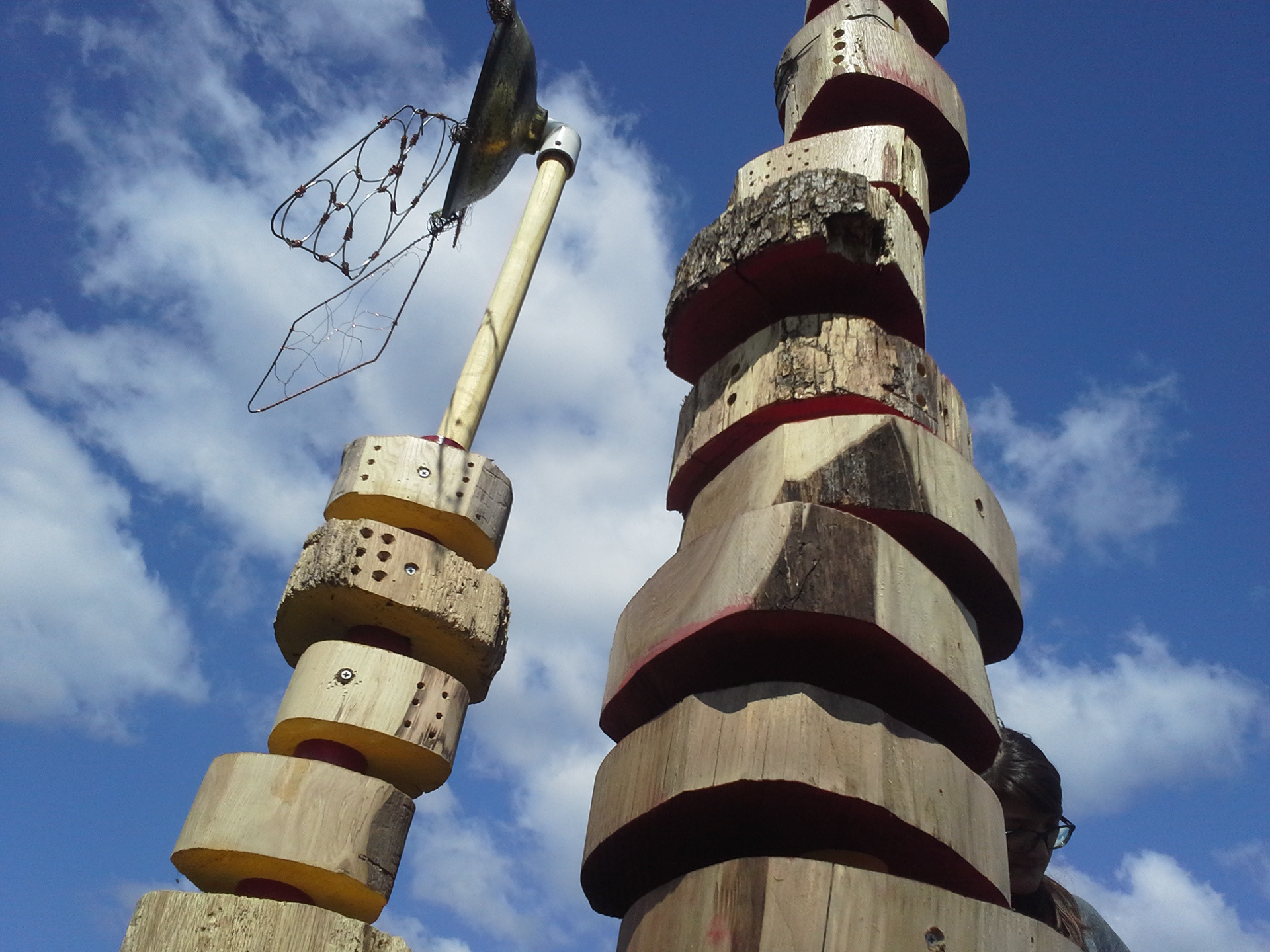 Found object sculpture