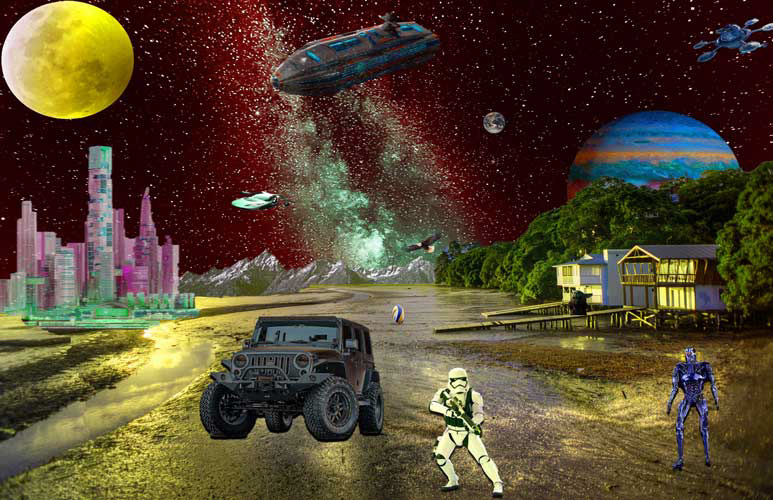 Digital Painting, Imaginative World