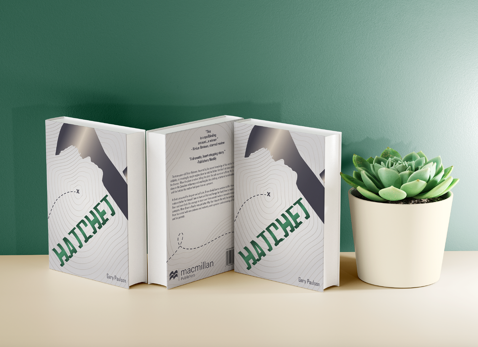 Typographic Book Cover PT