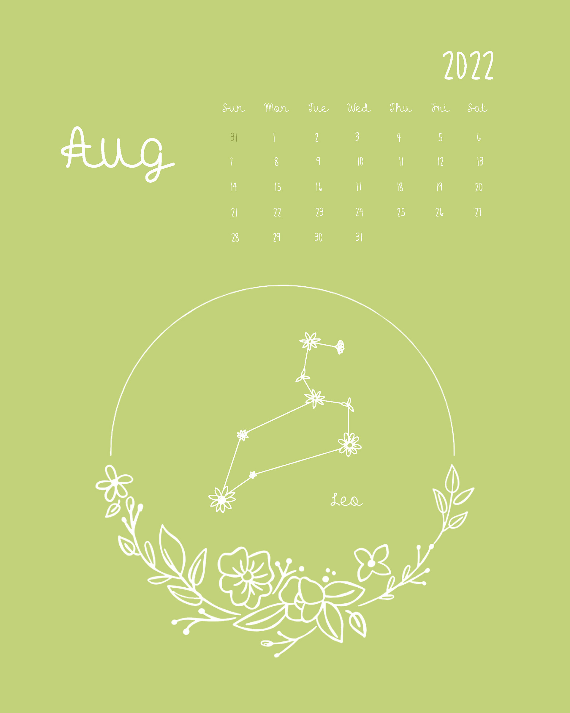 Calendar 2022